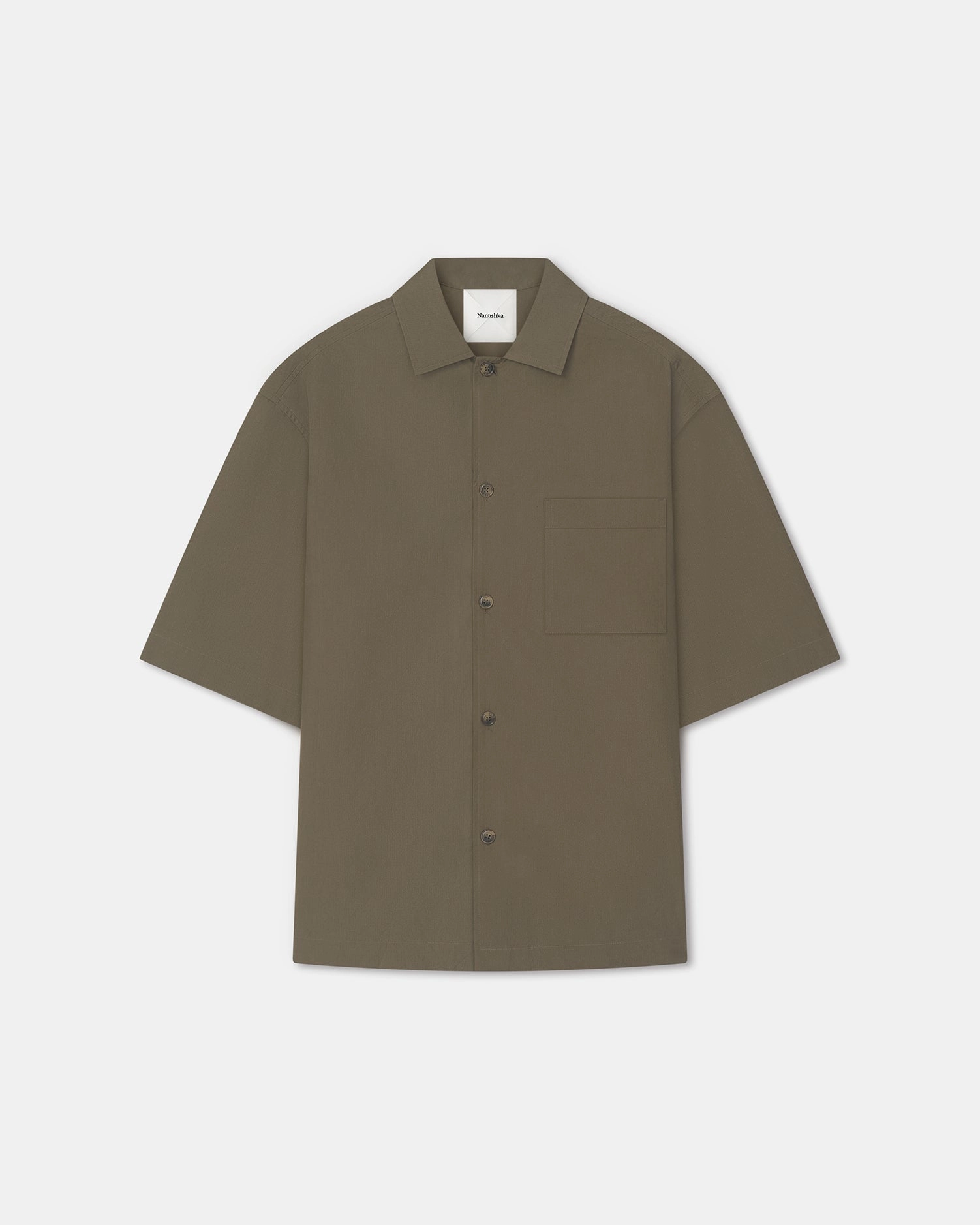 Caspian - Heavy Poplin Shirt - Uniform Green Quality Wear