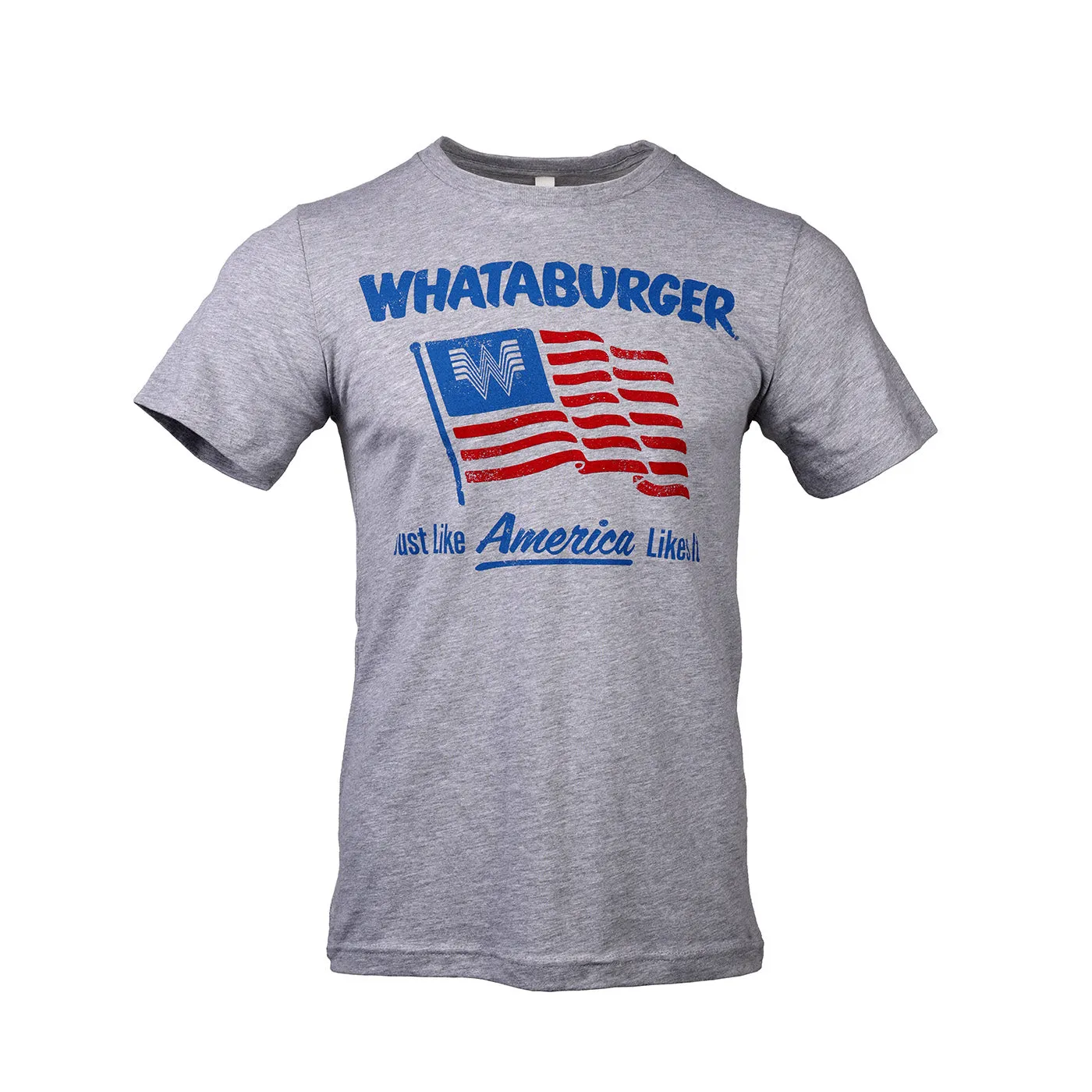 Grey USA Tee Fitted Design Earthy Tone Colorways