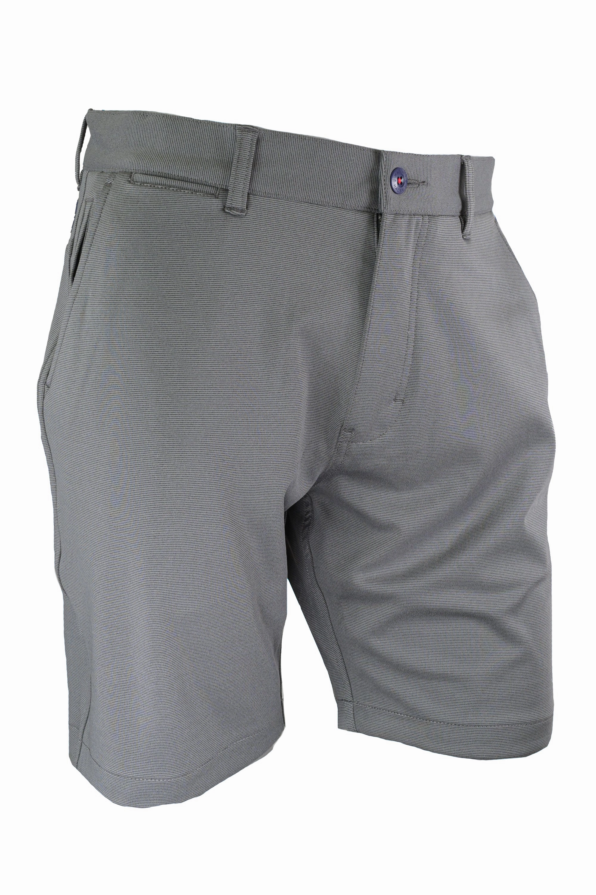 Halsey Sport Shorts - Striped Black jewelry Quick Layering