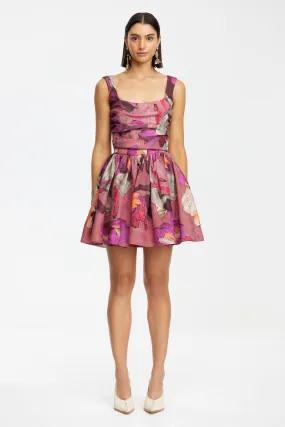 Vibrant Waist Fresh Look HAMANY MINI DRESS