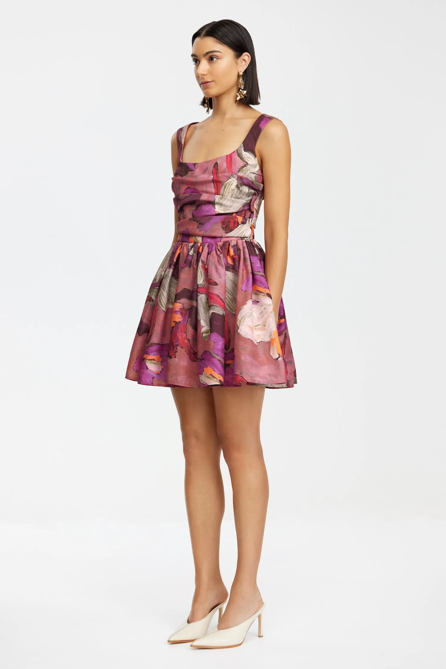 and Effortless fit dress. HAMANY MINI DRESS