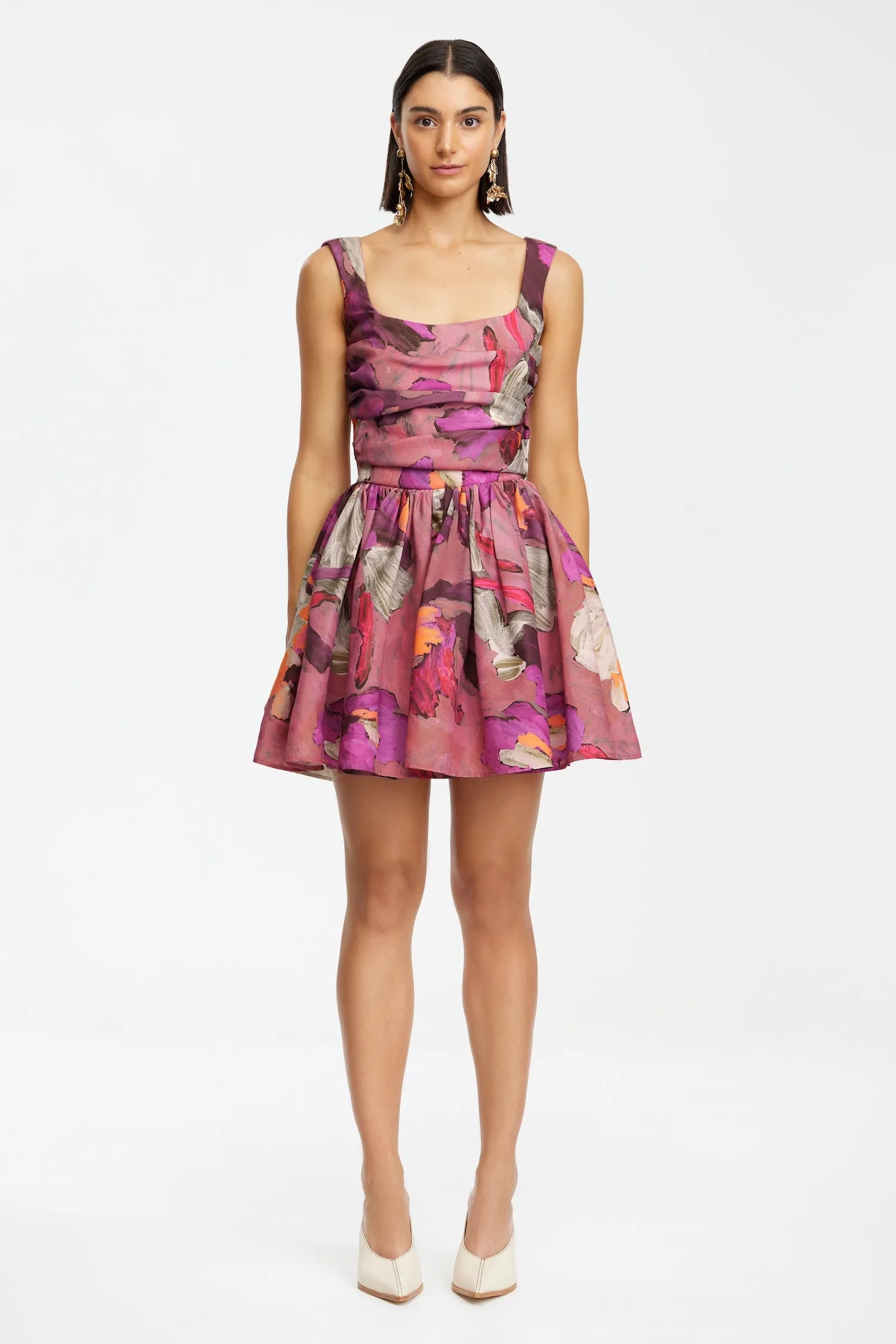 Vibrant Waist Fresh Look HAMANY MINI DRESS