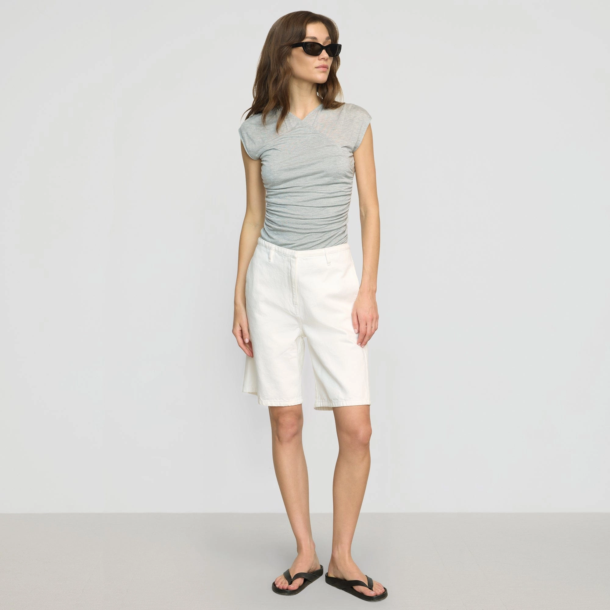 Anti Static Technology Chill Comfort Haviland Tailored Denim Short