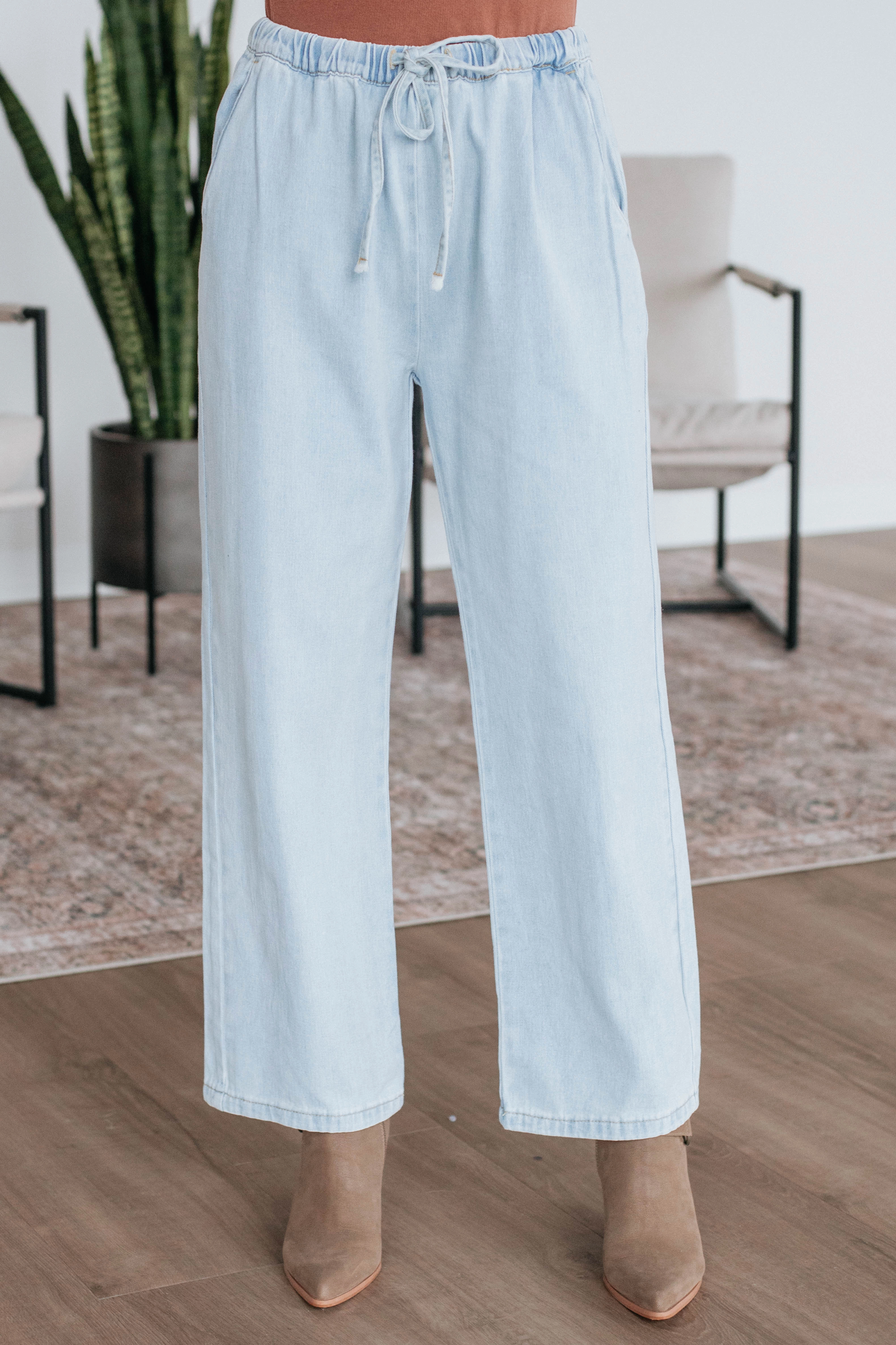 Minimal Design Haydan Denim Pants