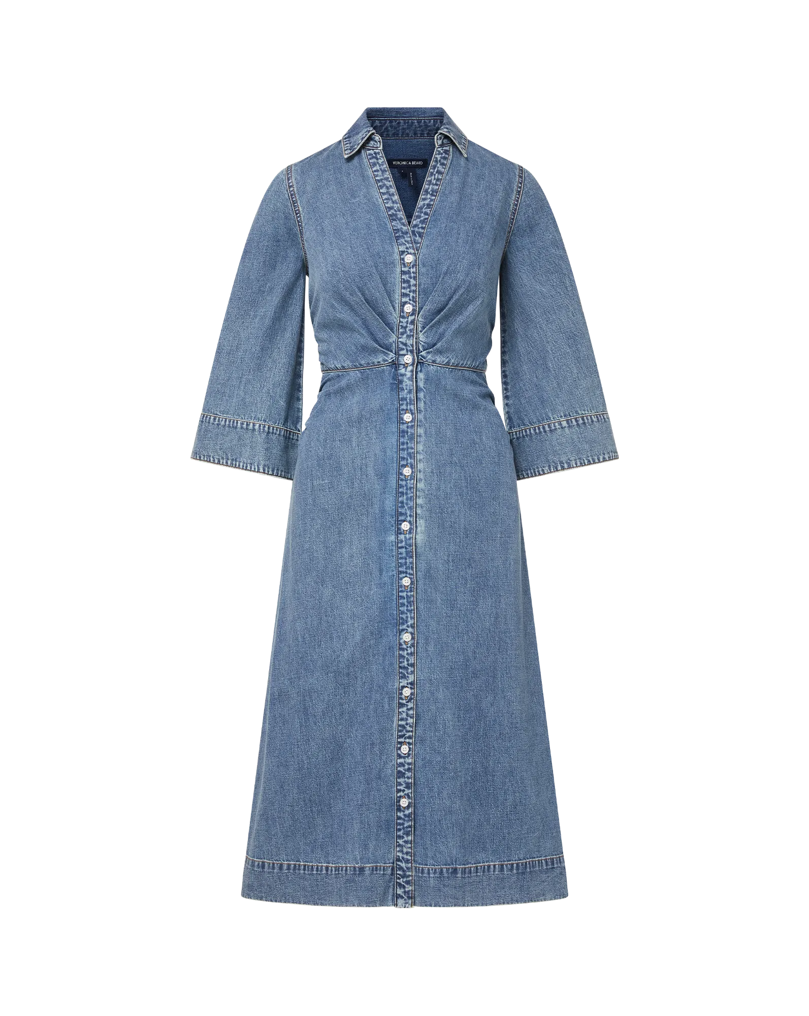 Multi Season Haydon Denim Midi Shirtdress