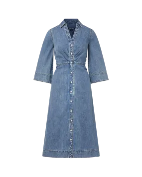 Fresh Fit Haydon Denim Midi Shirtdress