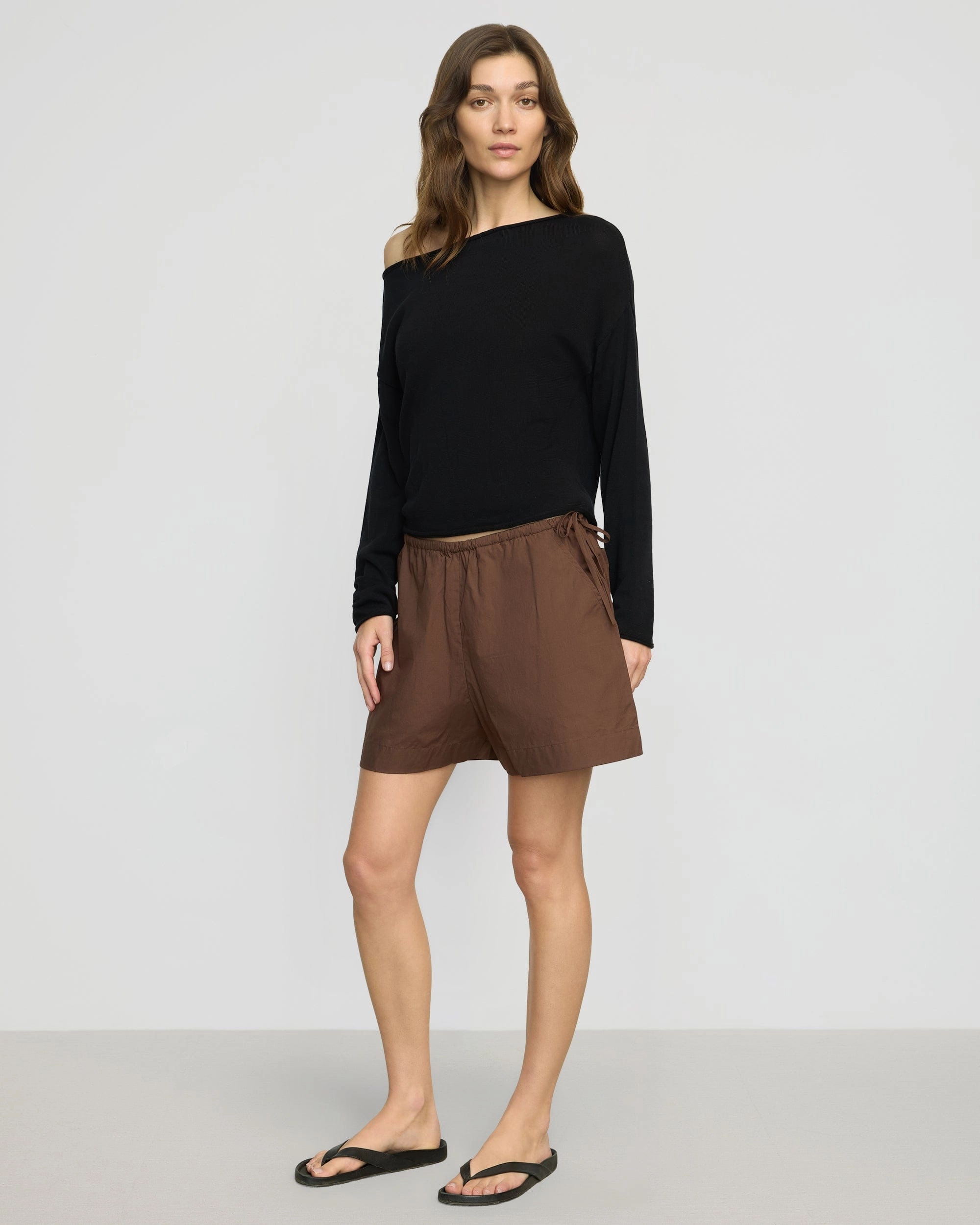 Fitness Ready Crisp Texture Hayoung Organic Cotton Short