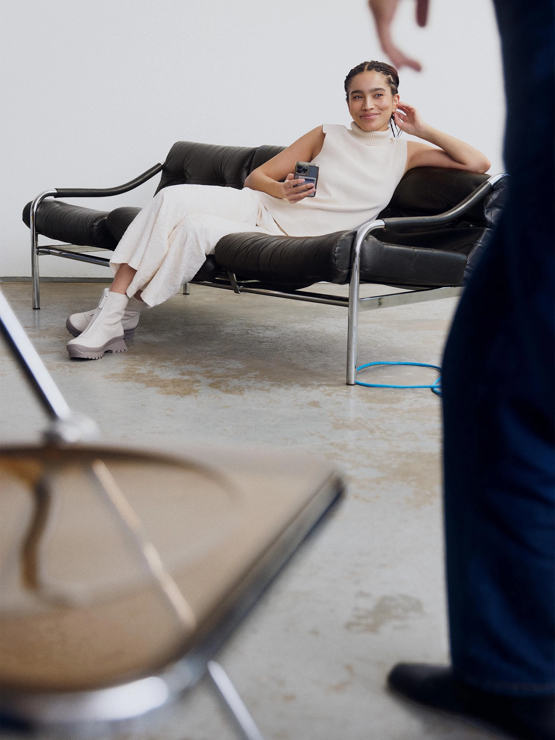 Estrella Combo Taupe Lined Boot Superior Design Cushioned heel