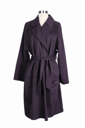 AntiStaticCoating Wool Trench Coat
