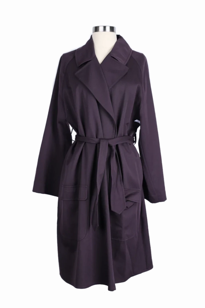 AntiStaticCoating Wool Trench Coat