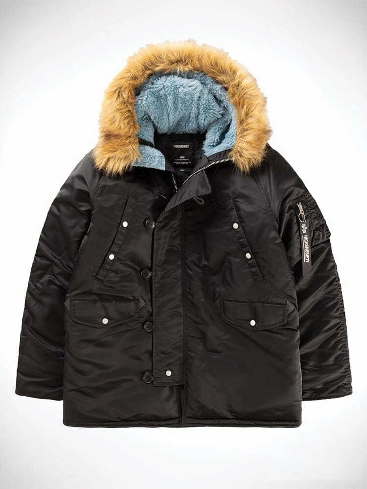 ReinforcedElasticHem HIGHSNOBIETY X ALPHA N-3B PARKA