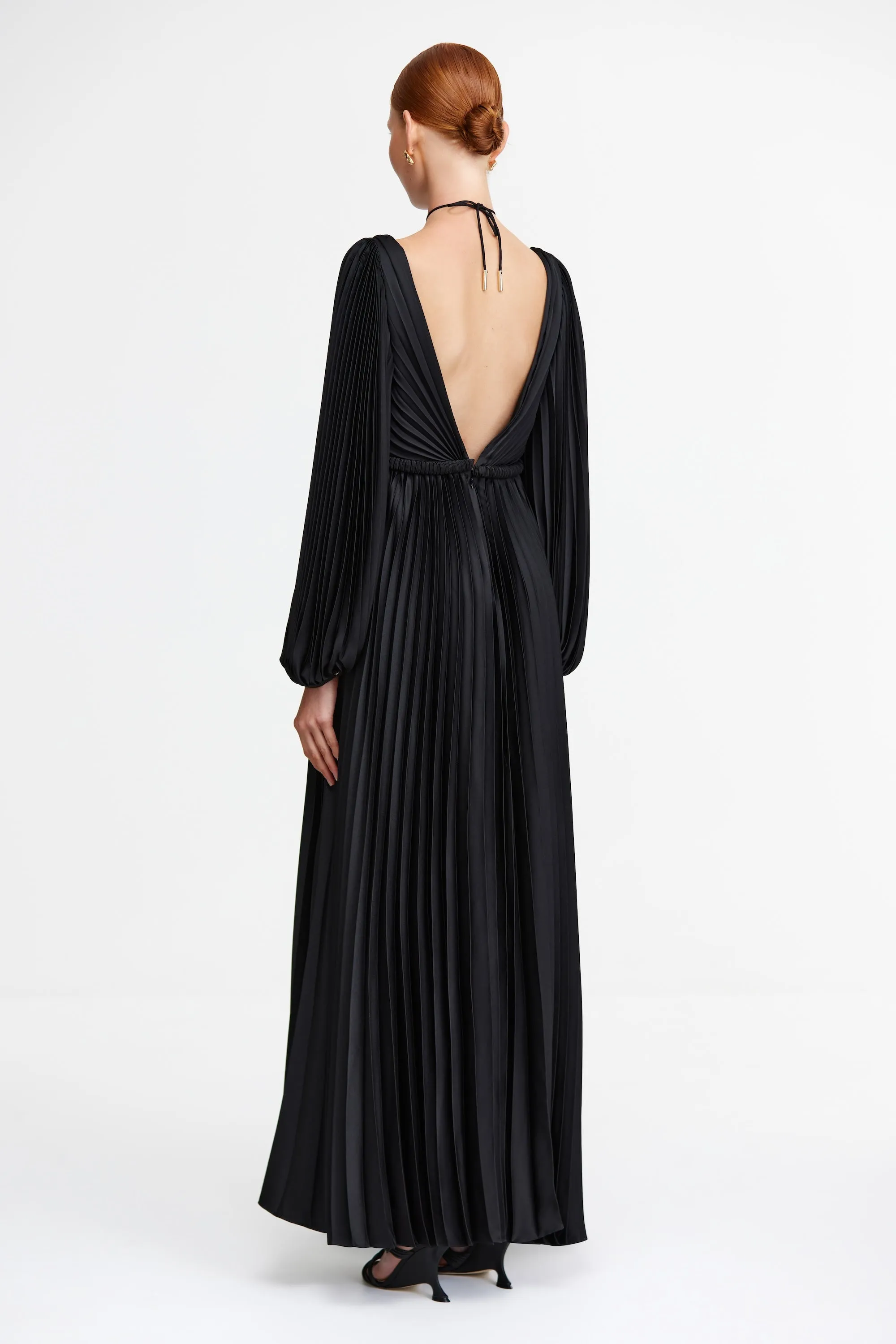 HILLSMIN MAXI DRESS Smooth silhouette