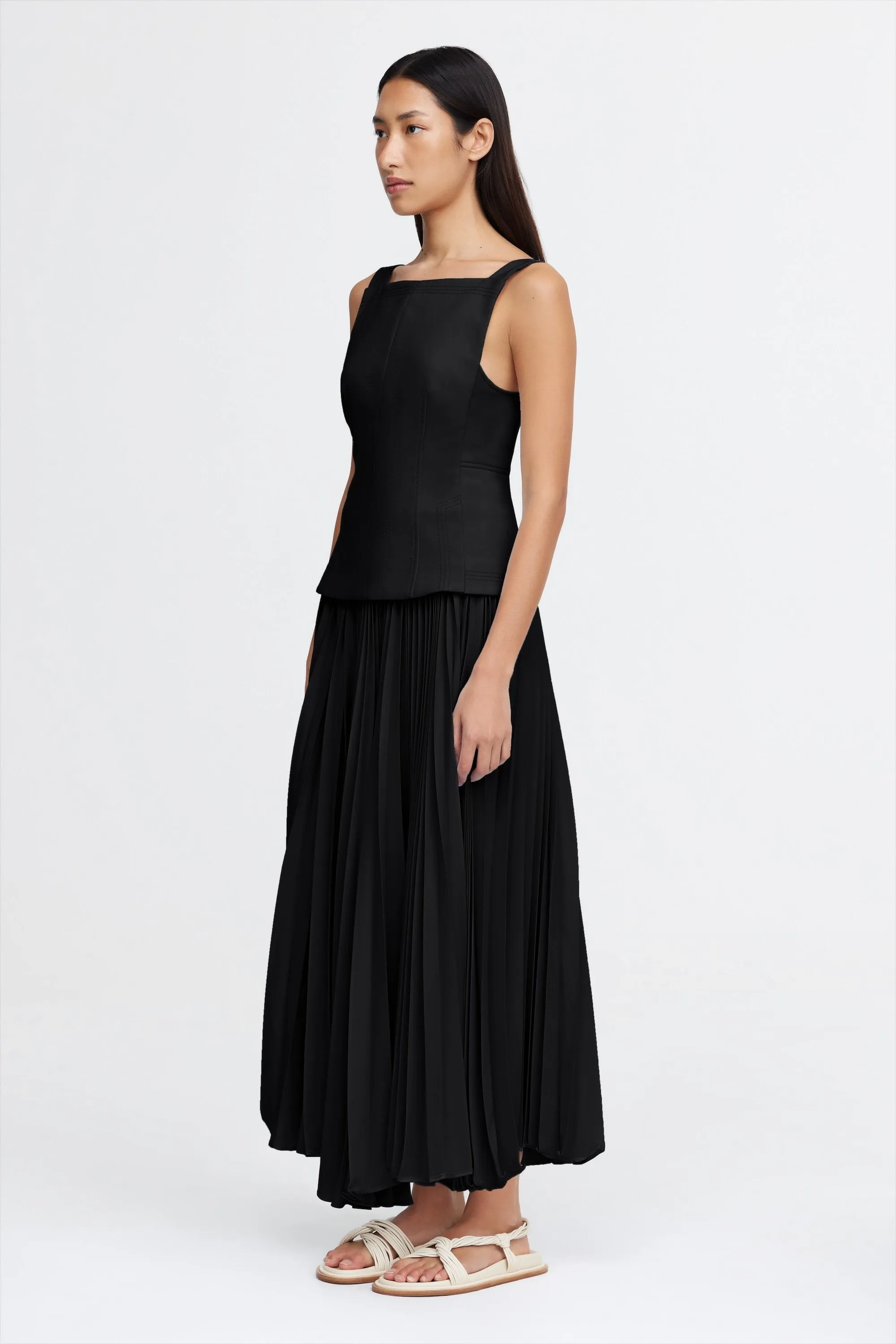 HOLLINSHILL MAXI DRESS Form Fit