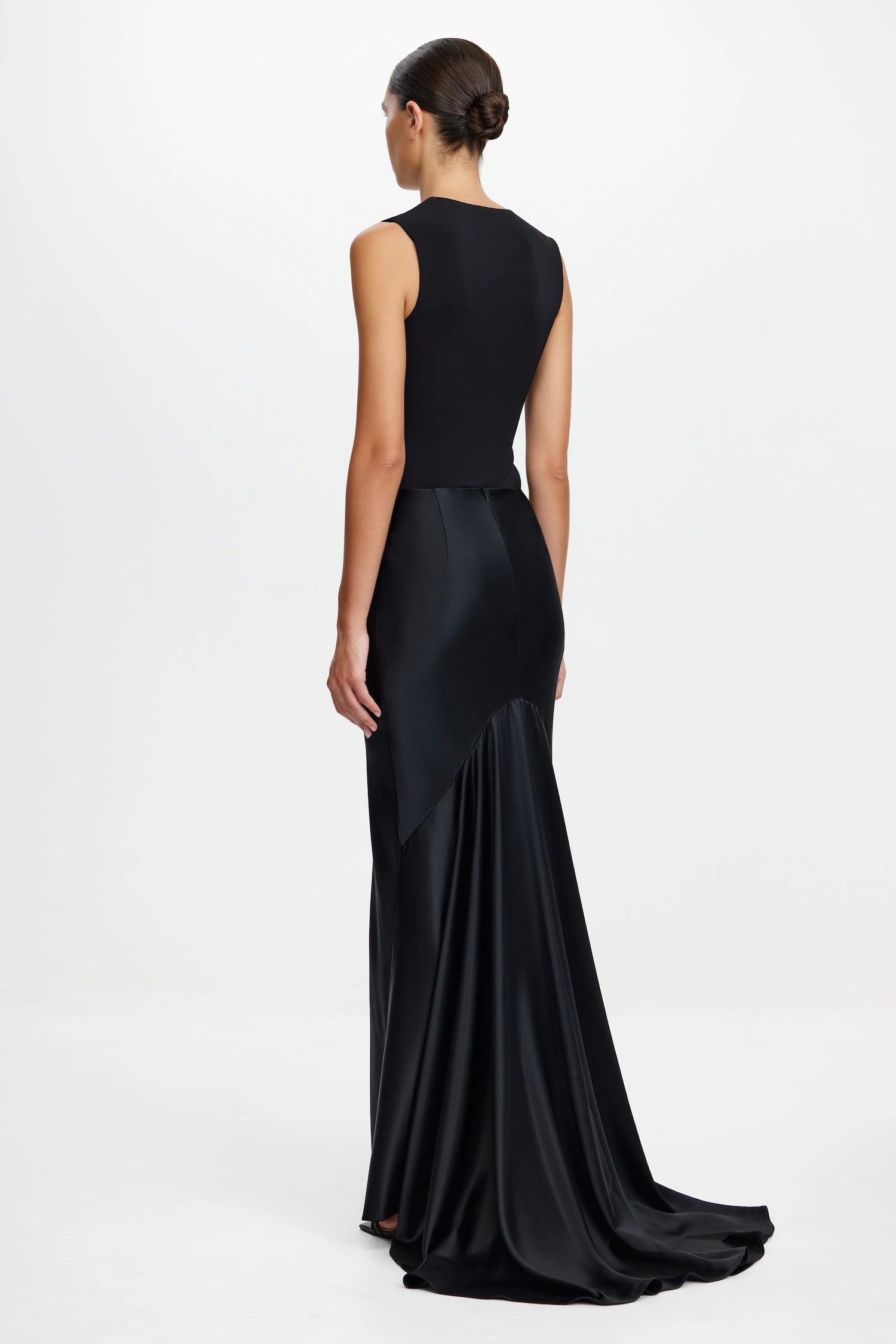 Unisex style Roll Up Fasten HOURSTON MAXI SKIRT