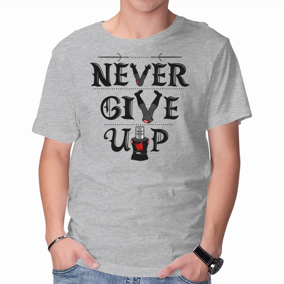 Knights Never Give Up Comfort and Ease