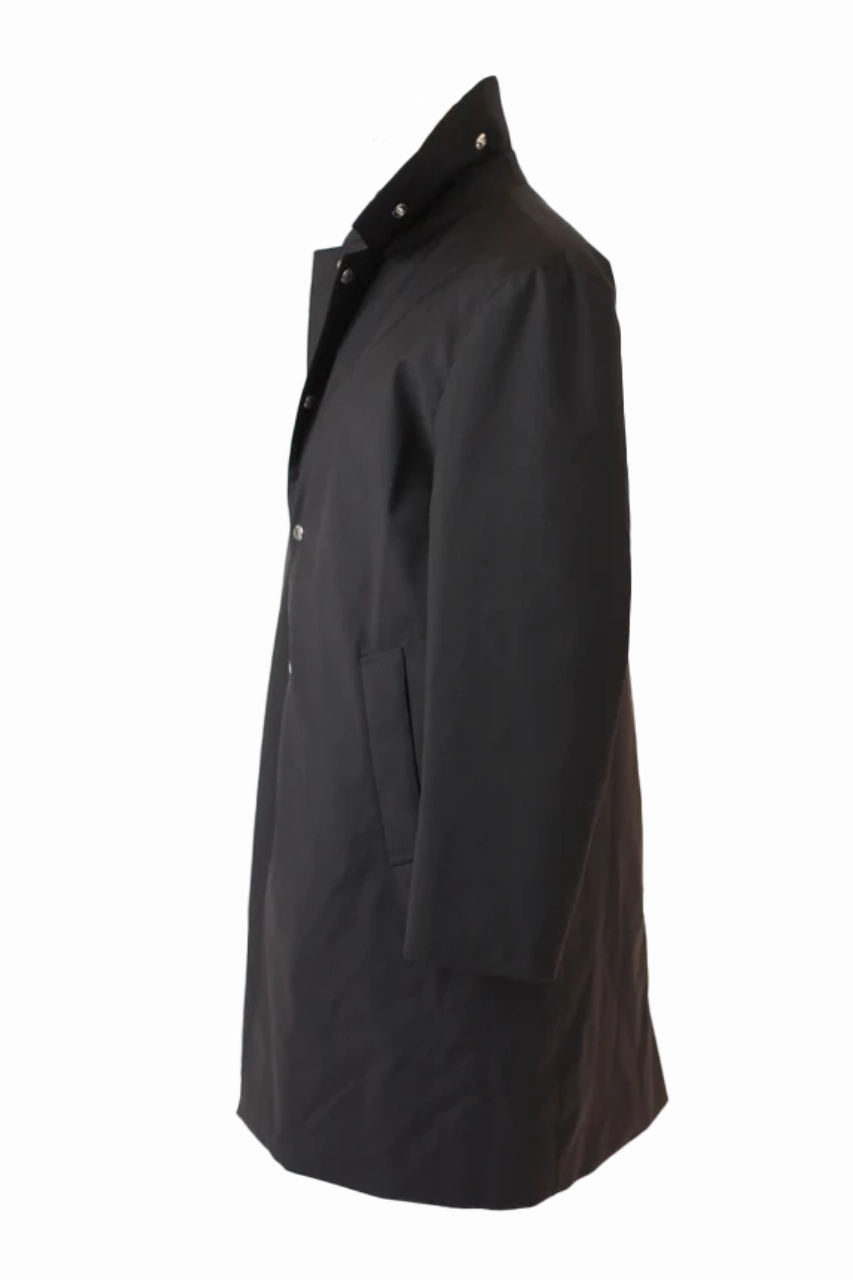 Loro Piana Storm Sytem Technical Wool Raincoat Detachable Layer