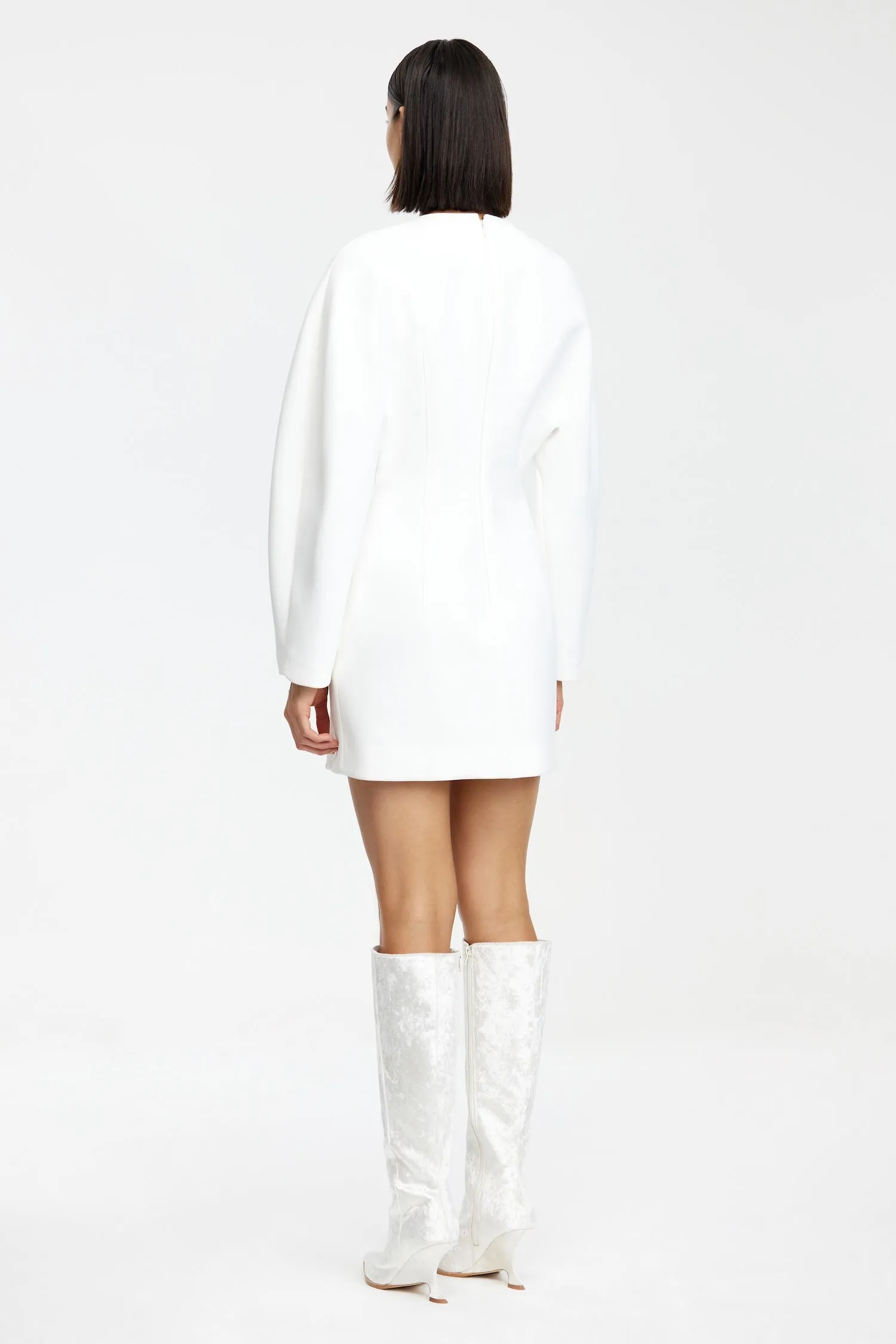 BROTTON MINI DRESS Draped Fabric