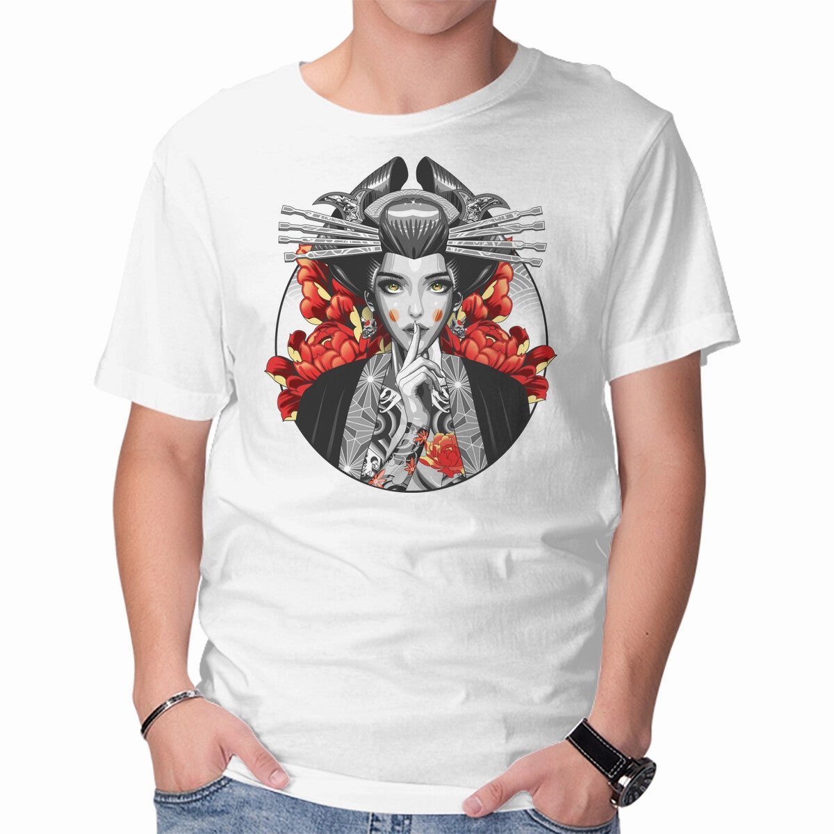 Irezumi Geisha Sport Fit Fresh Style Trend