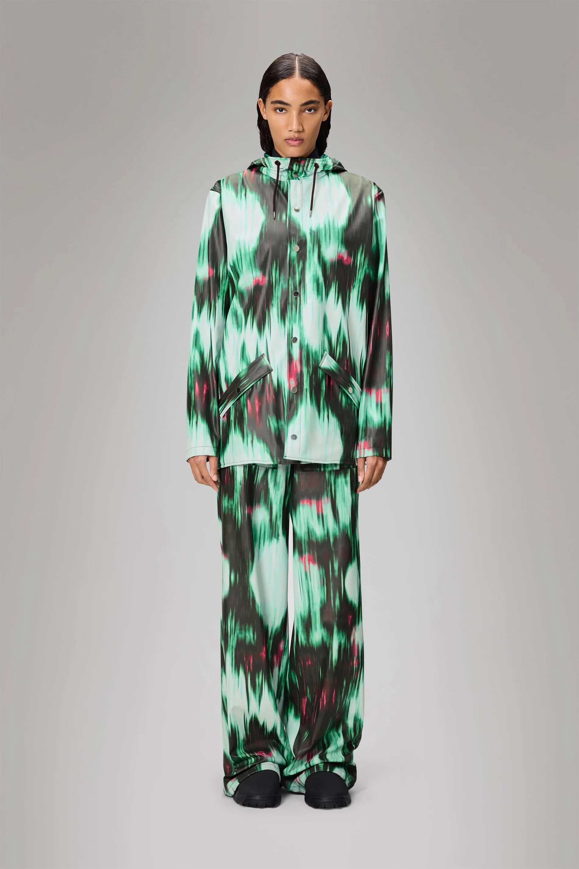 Noise Free Zipper Flex Fit Fabric Jacket