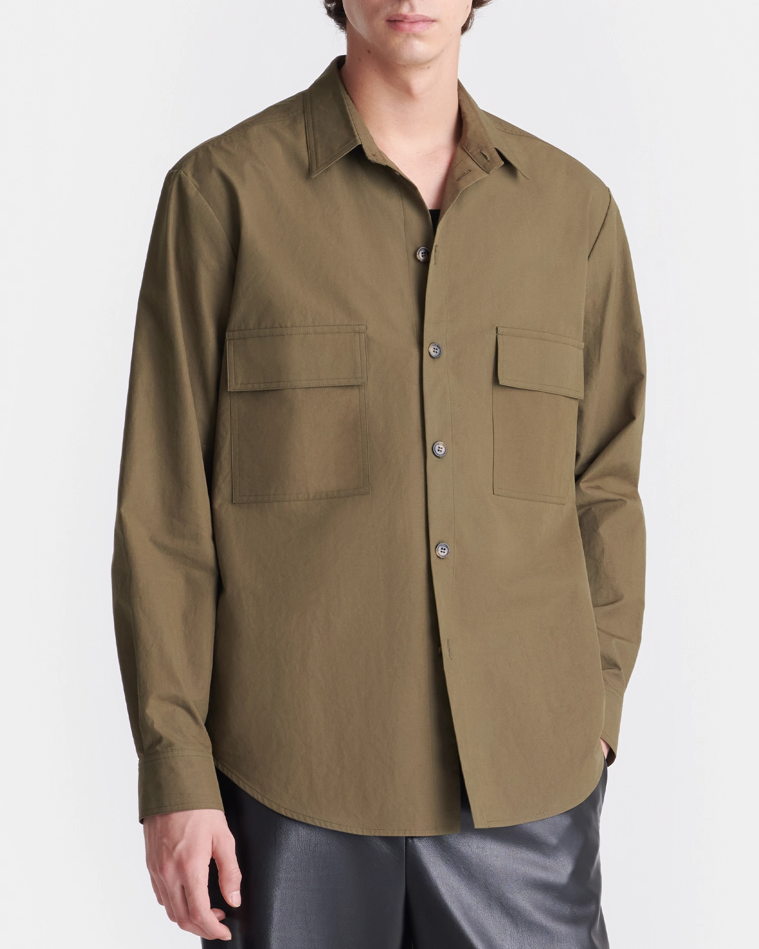 Corporate Wear Jari - Long-Sleeve Shirt - Uniform Green