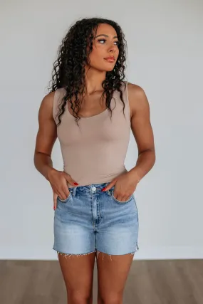 Quick Soft Jetson Seamless Tank - Sand