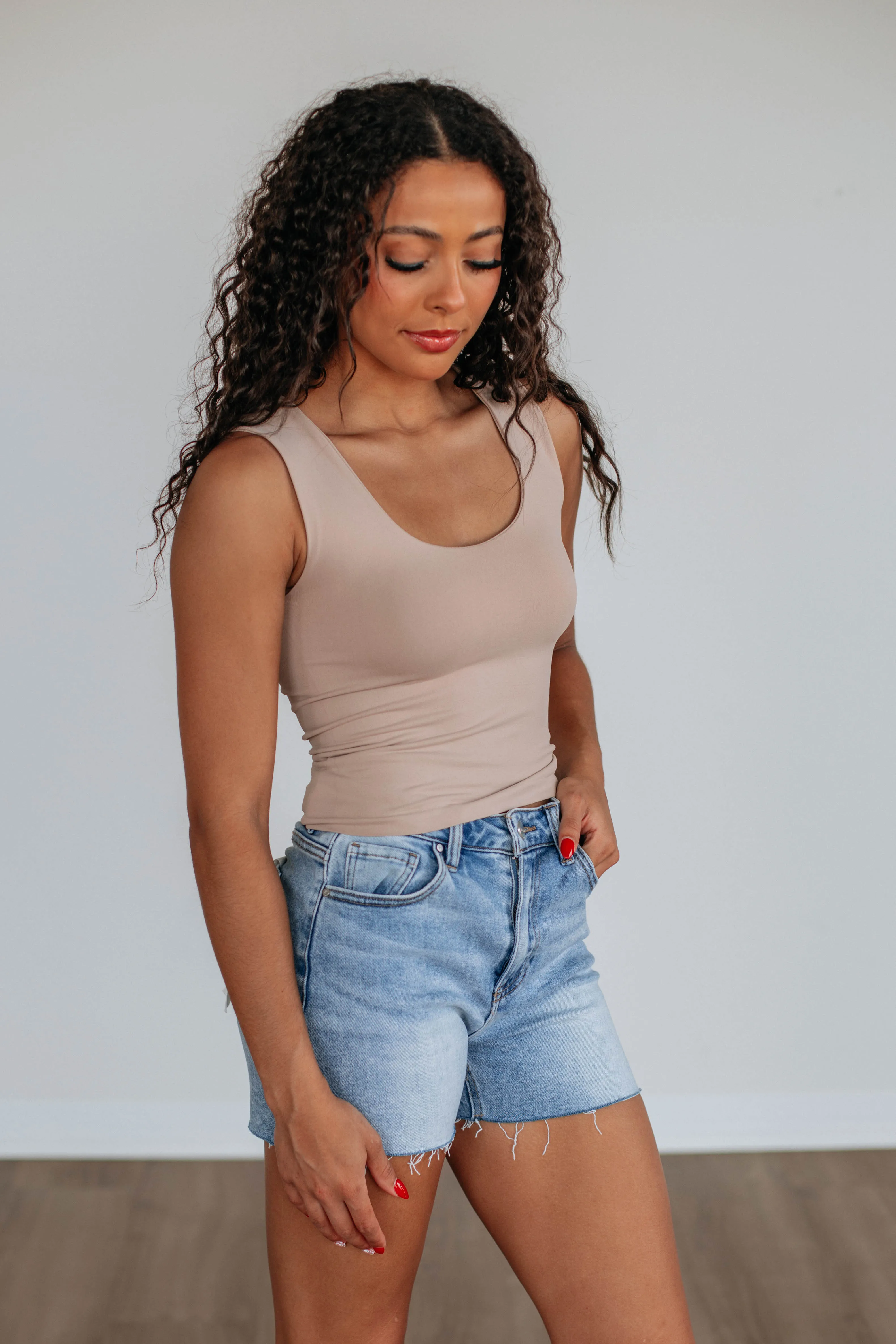 Jetson Seamless Tank - Sand Easy to disassemble Urban Fresh