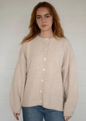 Juniper Cardigan - Oatmeal UV Protective Coating Anti Pilling Treatment