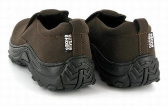 Kalahari Shoe in Brown from Vegetarian Shoes Pull   Tab