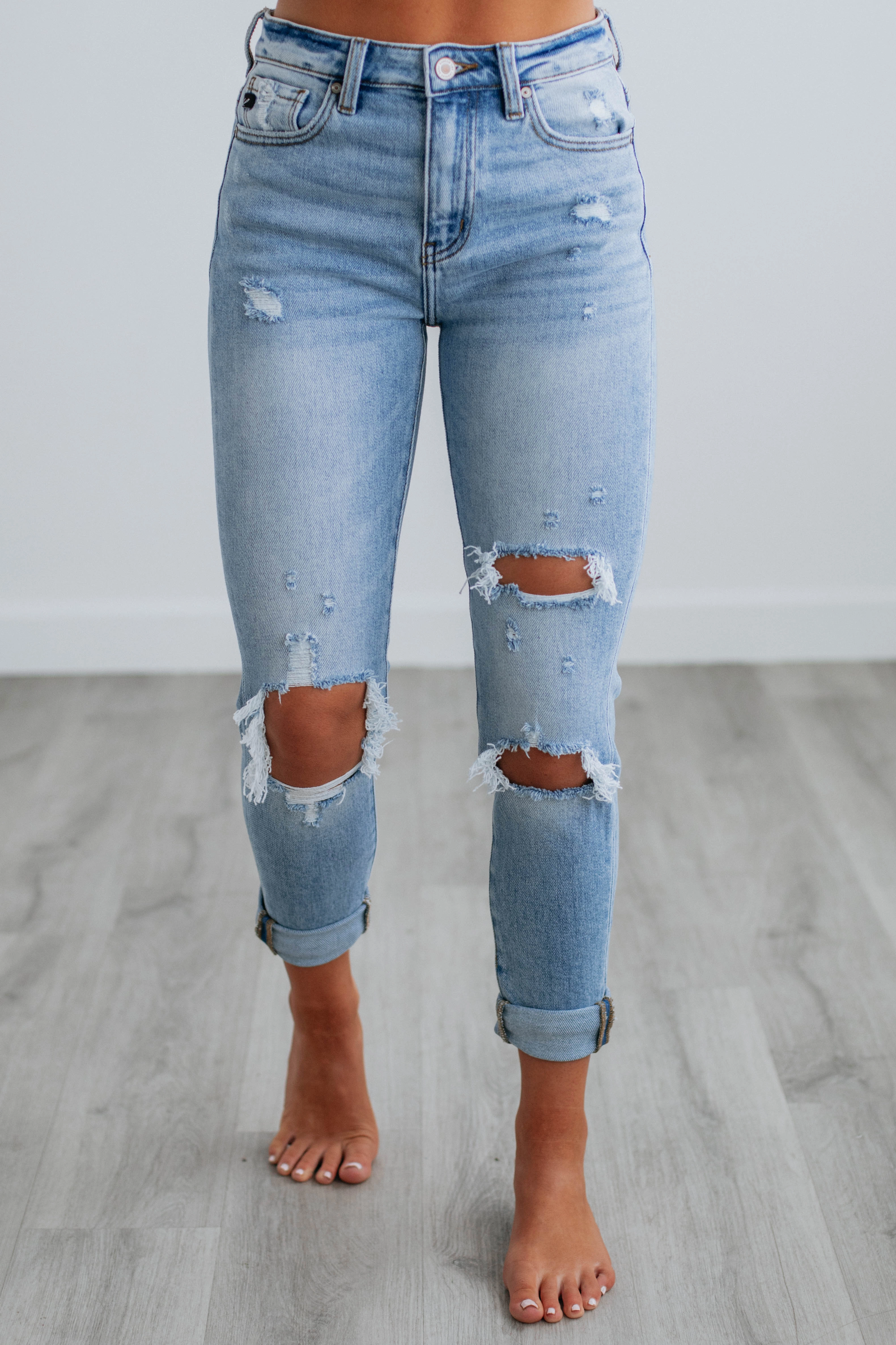 Modern Spring Mood Active Wear Kendall KanCan Jeans