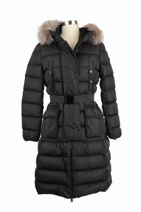 Snag Free Fabric Khloe Down Parka W/ Real Fur Hood