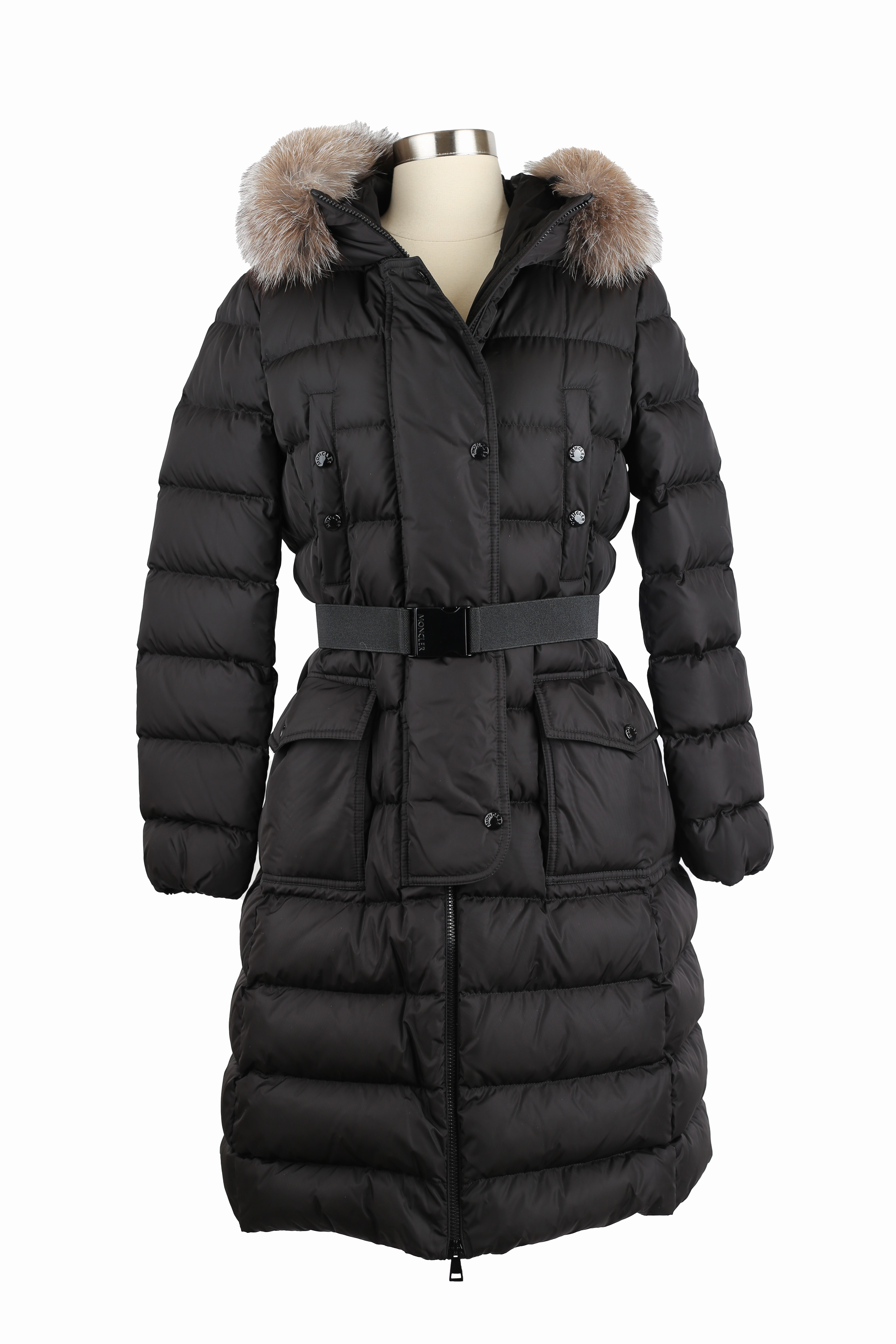 Snag Free Fabric Khloe Down Parka W/ Real Fur Hood