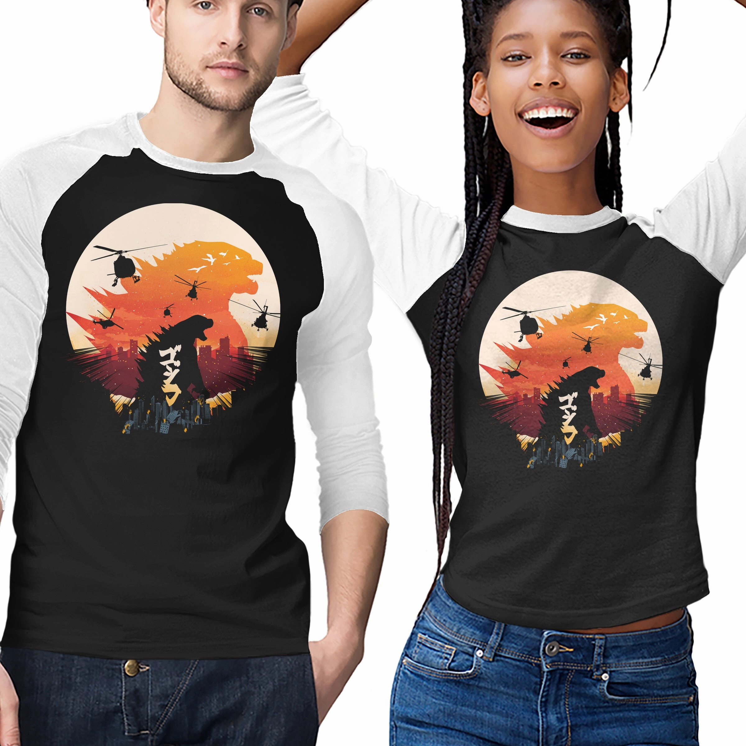 King Kaiju Sunset casual and comfortable Casual Look