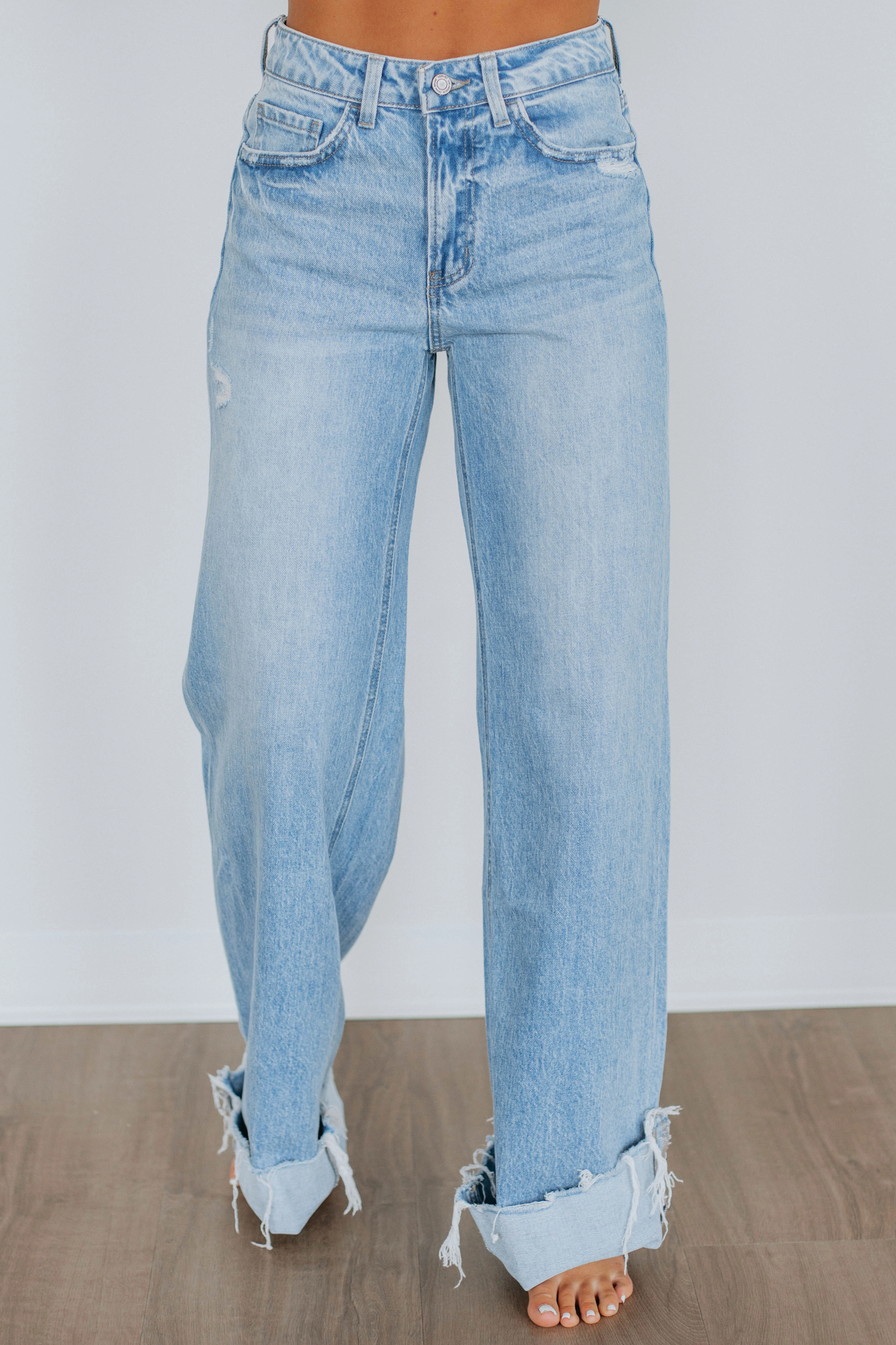 Casual Chic Kris Vervet Jeans - Light Wash