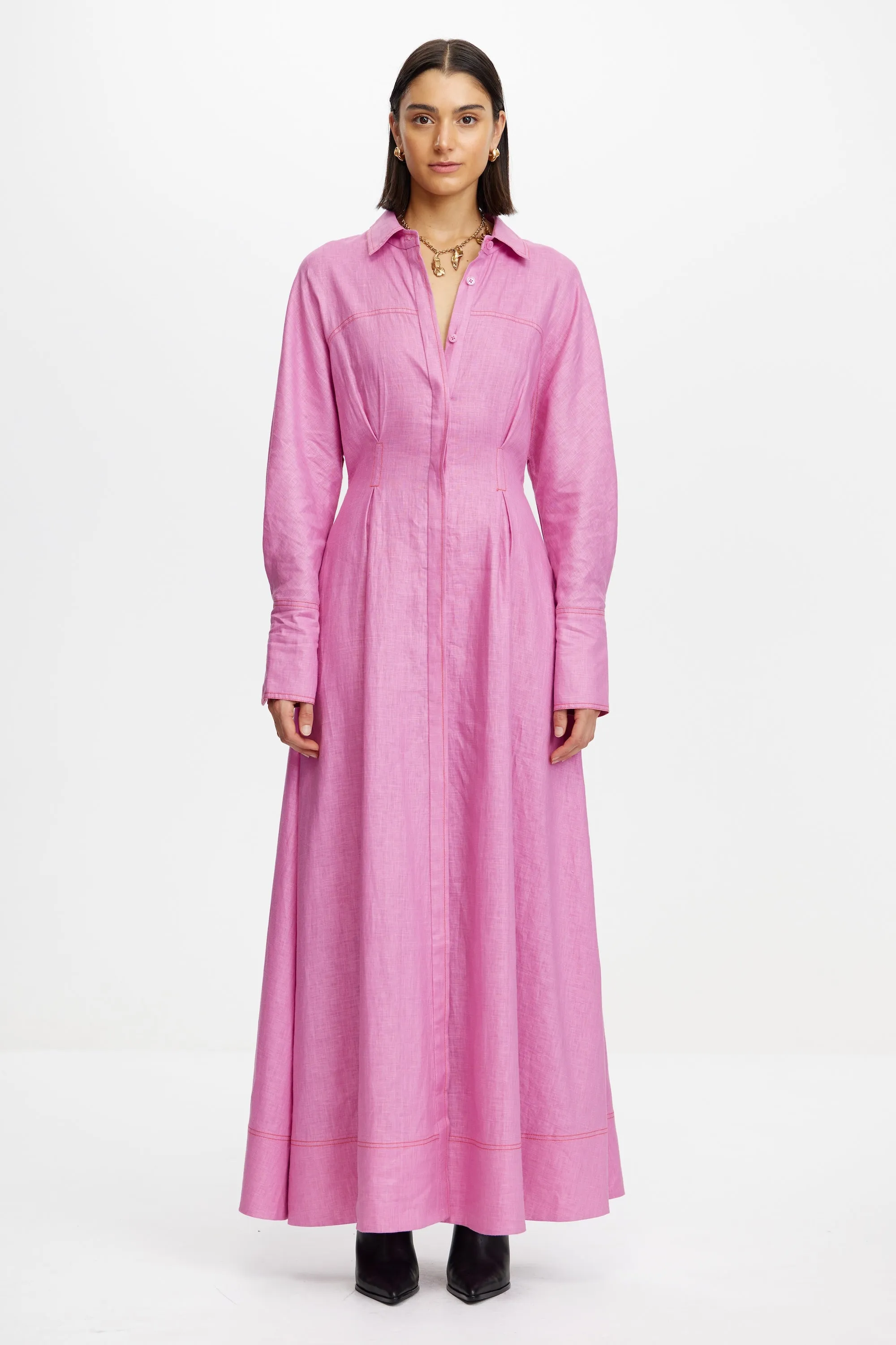 Abrasion-resistant Brunch Outfit LANDORE MAXI DRESS