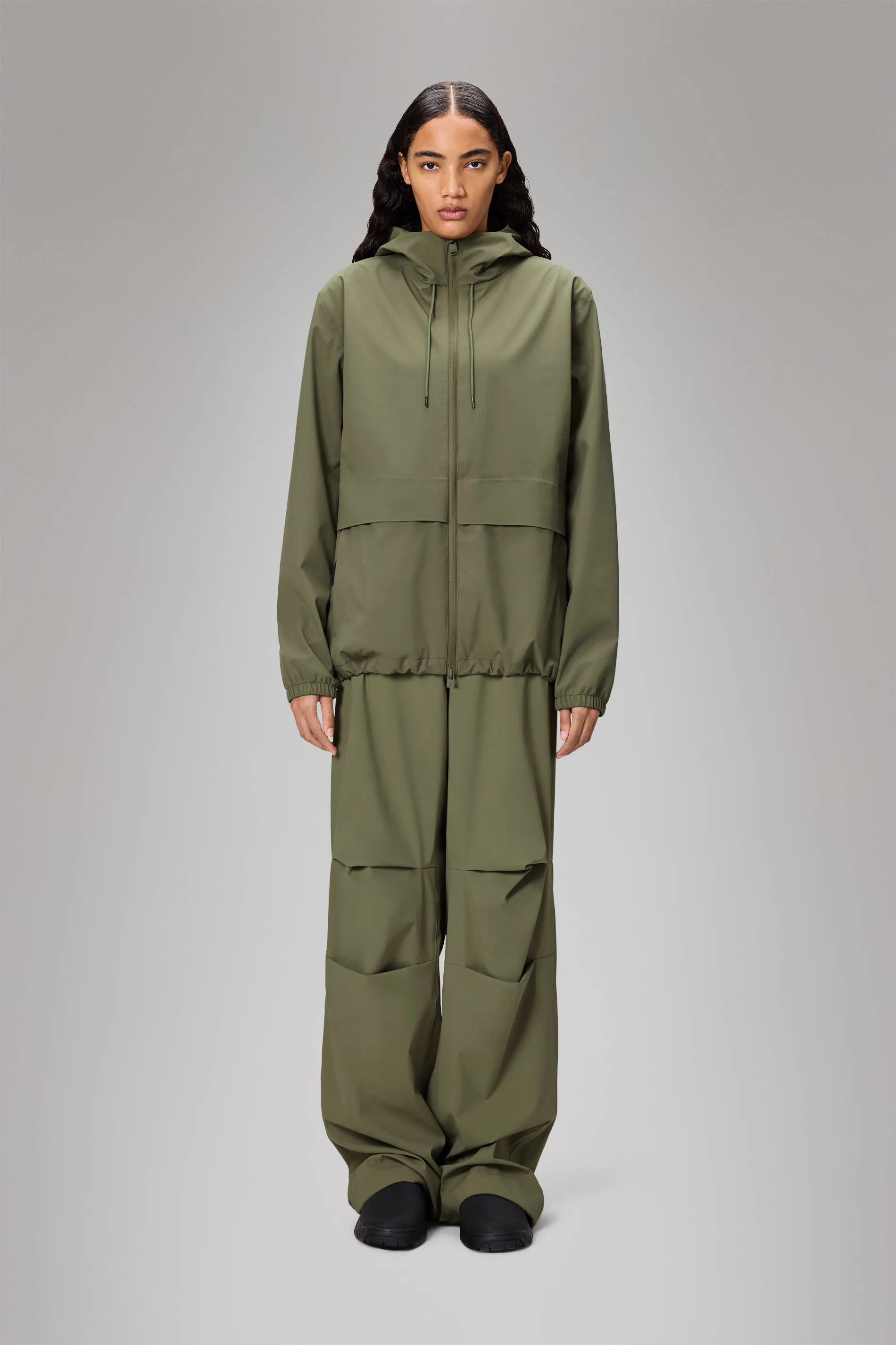 Stowable Hood Suva Hardshell Pocket Jacket