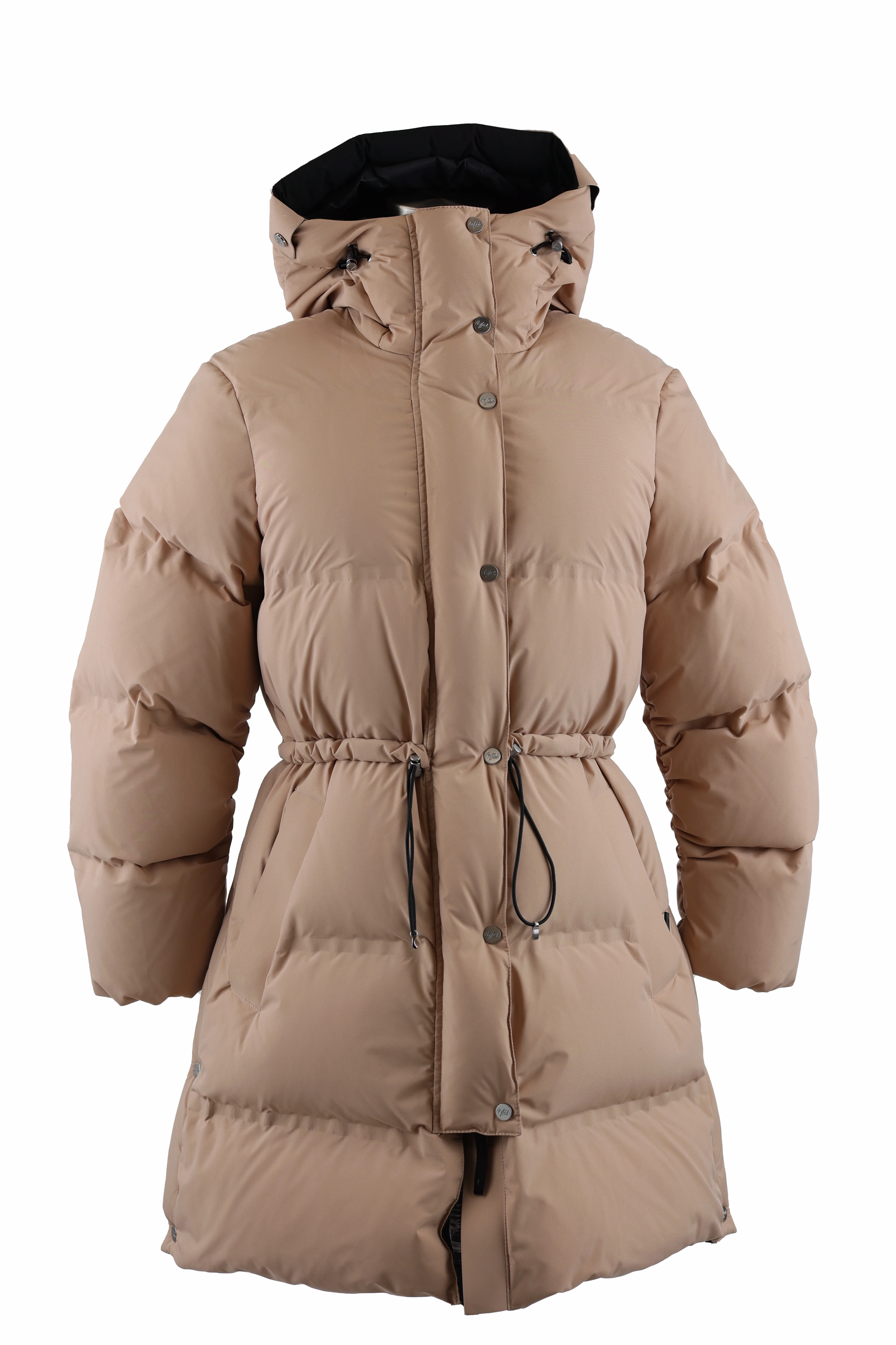 Down Cinched Waist Parka Quick Wear Fit