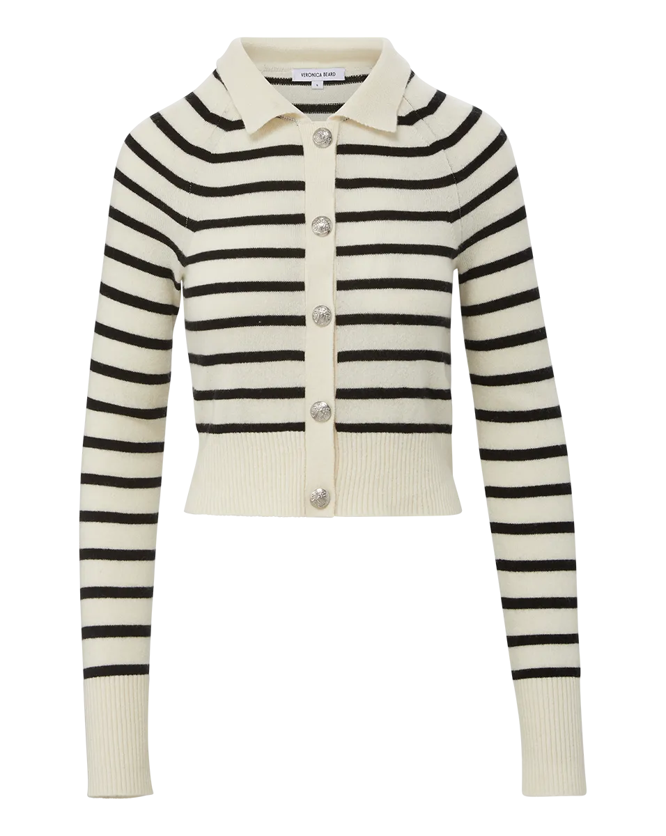 Elastic waist Cheshire Cashmere Cardigan