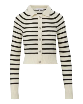 Elastic waist Cheshire Cashmere Cardigan