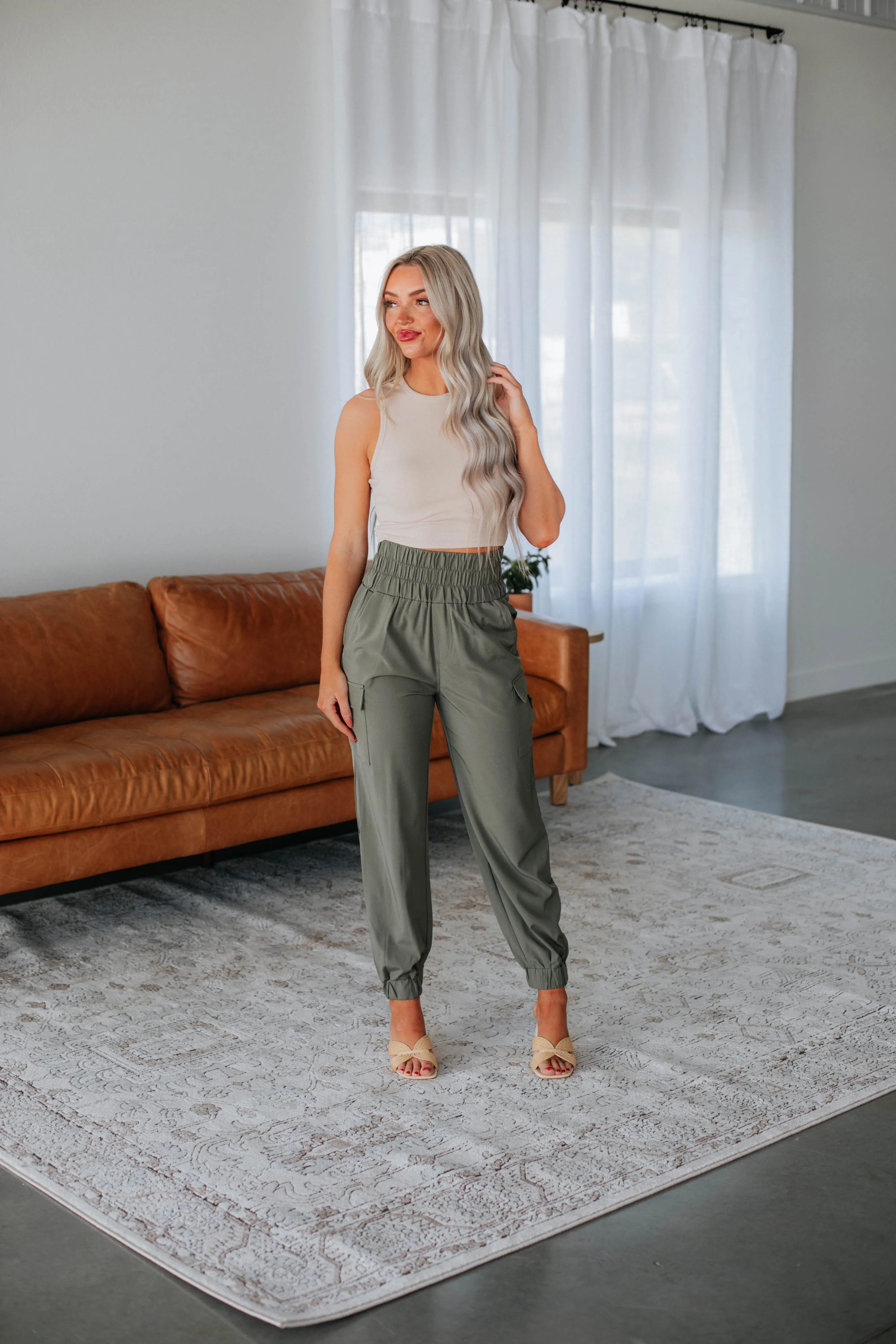 Willa Ribbed Tank - Sand Bonded Seam Technology