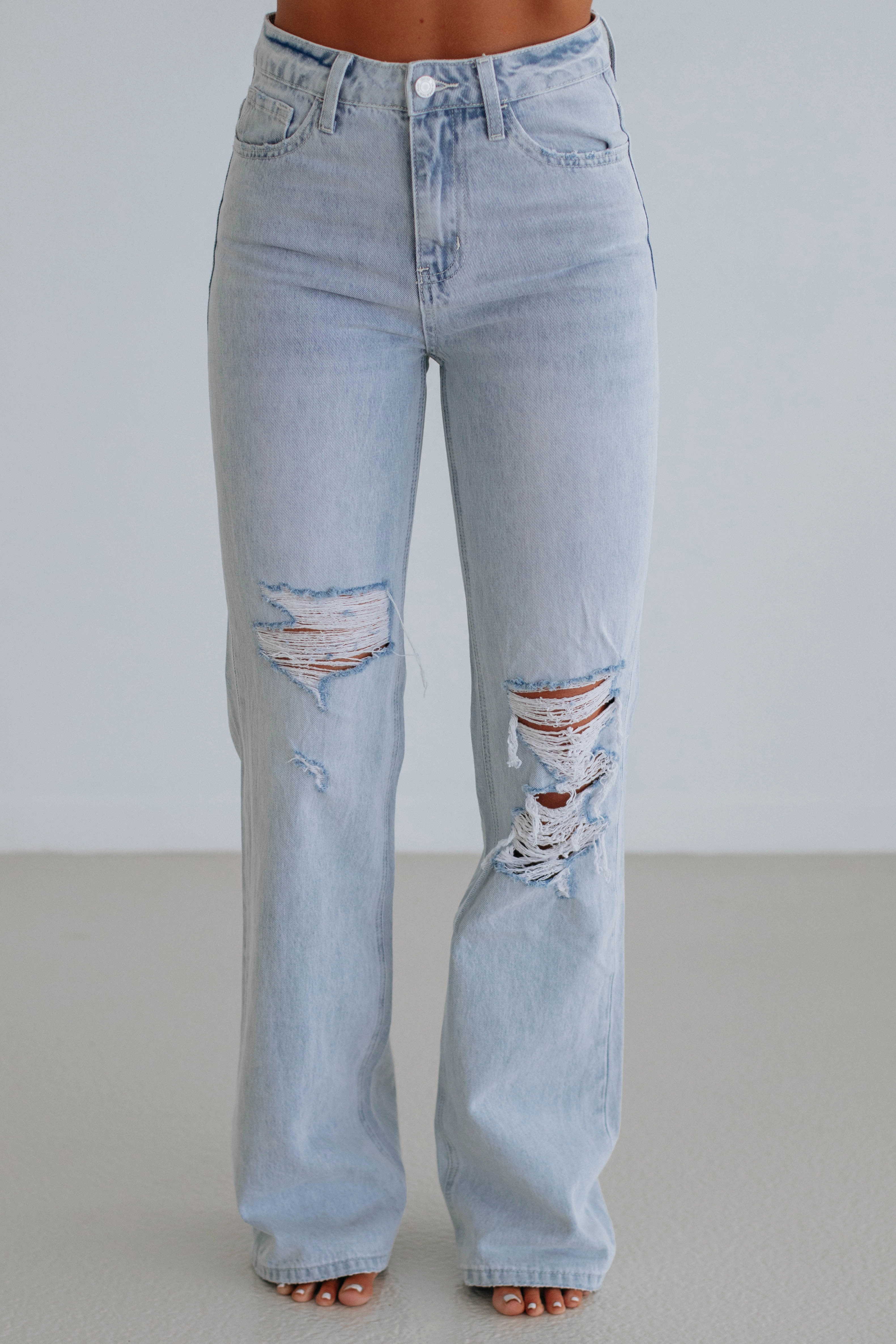 Modern Minimalist Stretch Leslie Vervet Jeans - Reckless