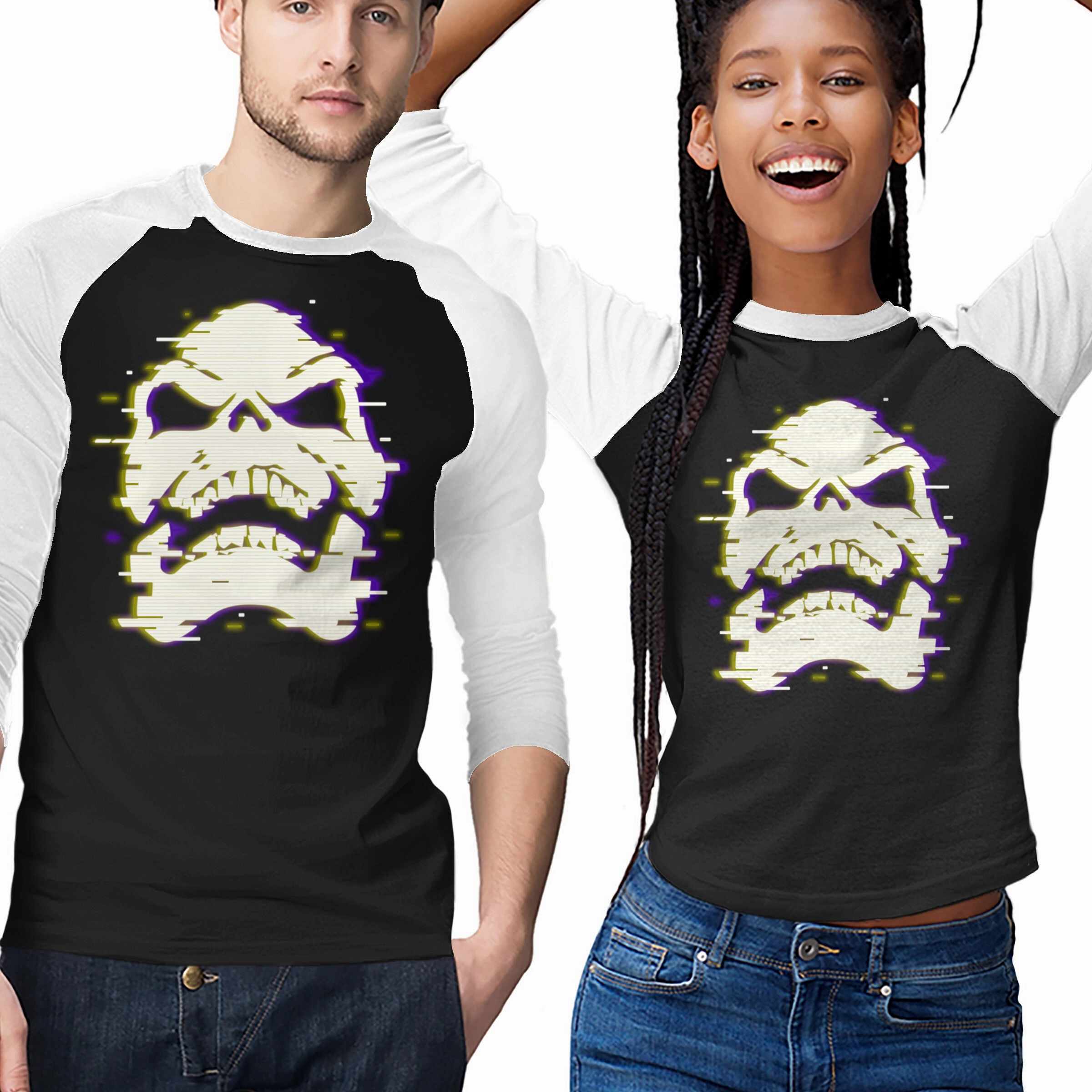 Glitchy Skull Cozy And Warm Cozy Wardrobe