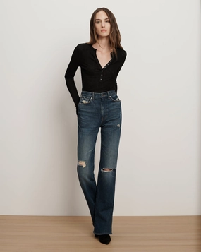 Dylan Straight-Leg Jean Relaxed Style Lightweight Durable Foundation Piece