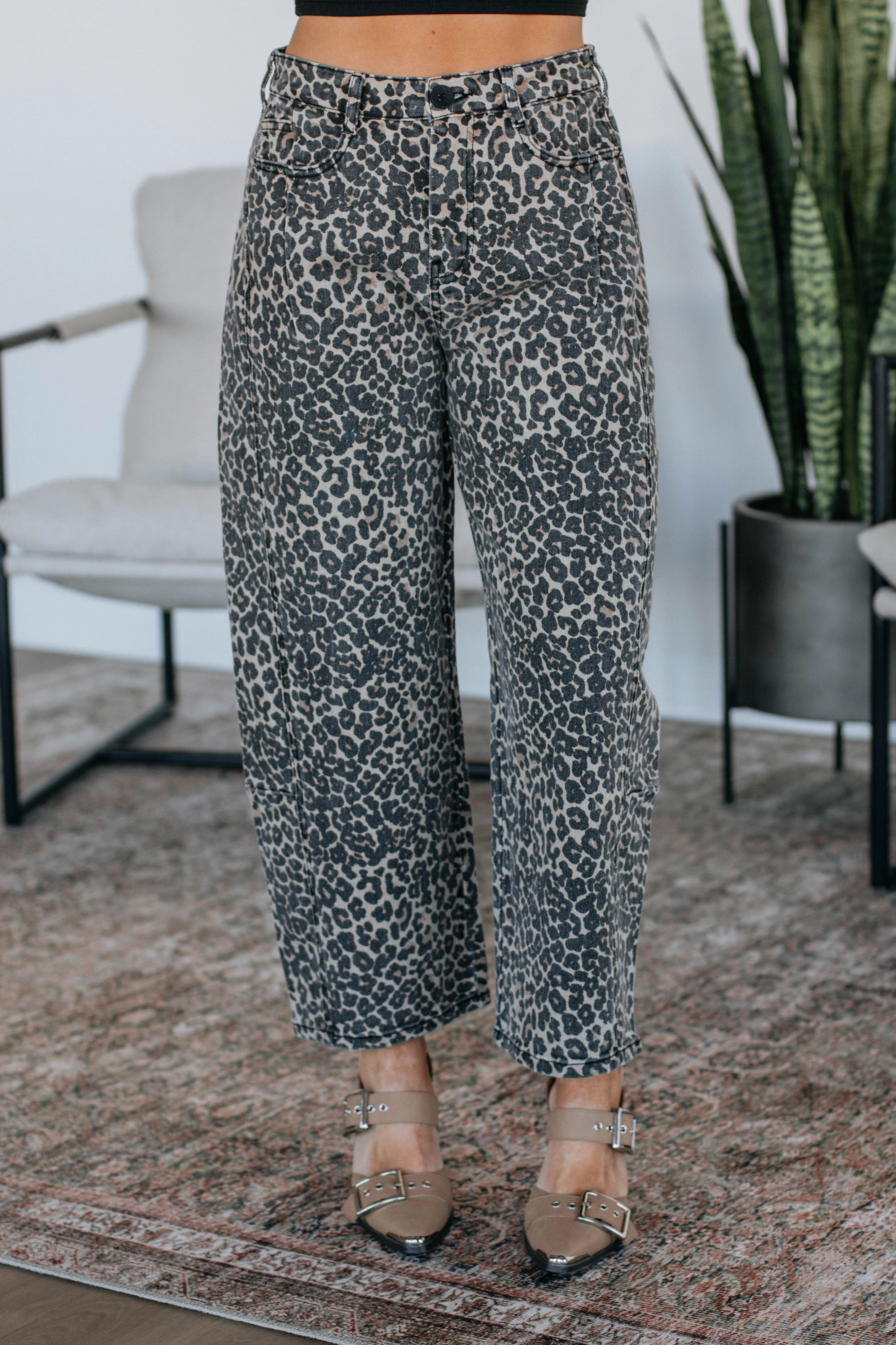 Effortless Fit Raelynn Leopard Pants