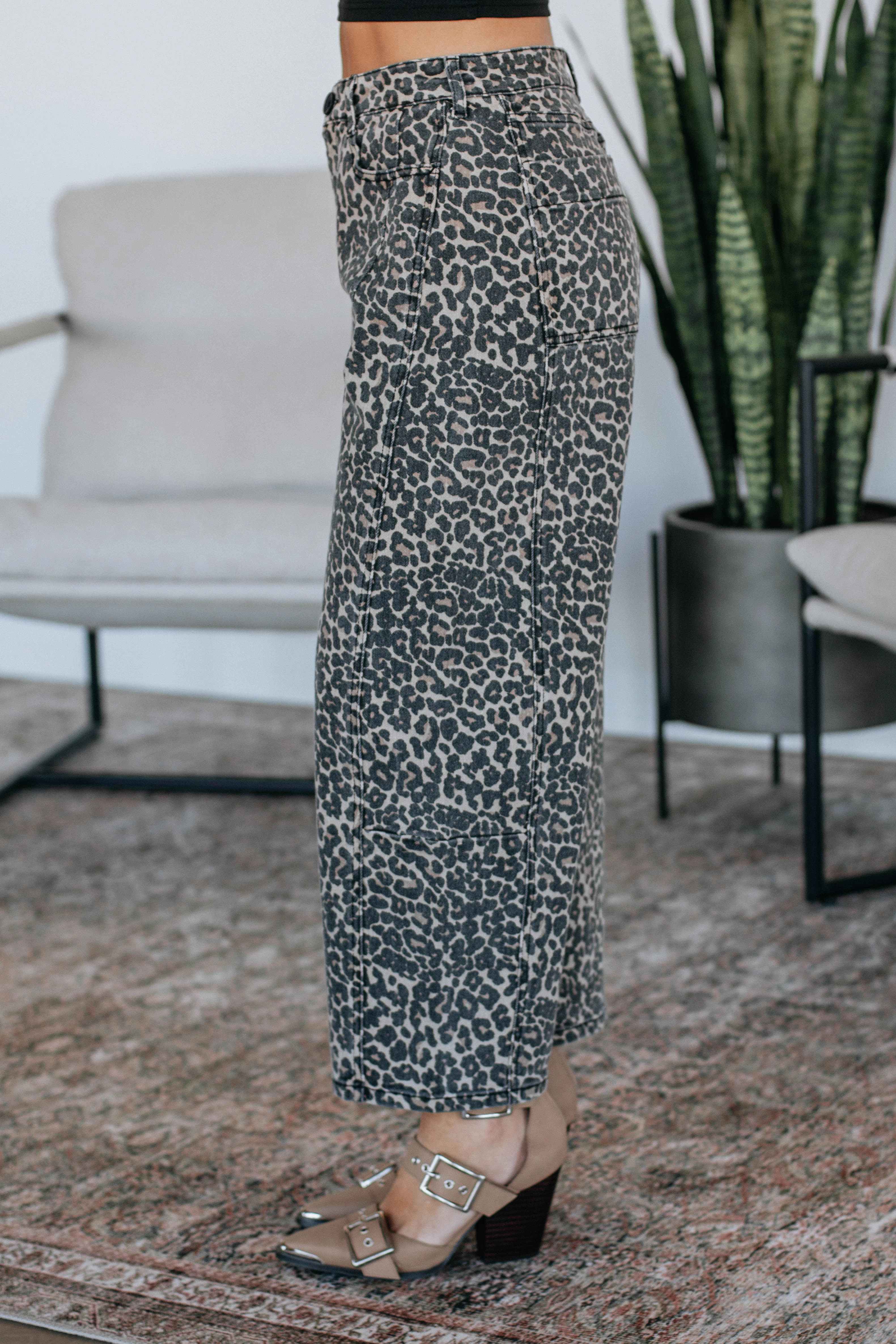 Cozy Lining Raelynn Leopard Pants