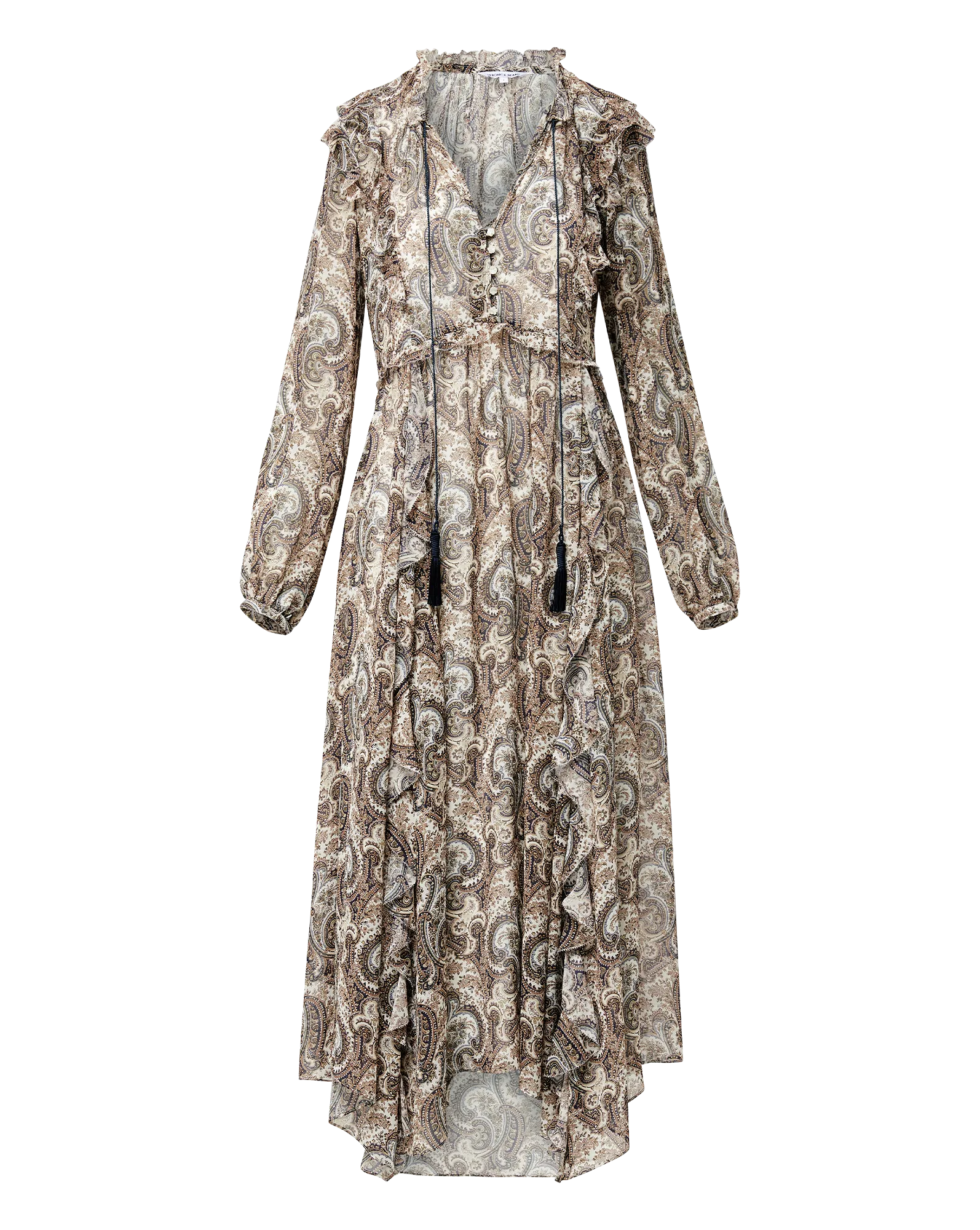 Trendy Vibes Lilith Silk Maxi Dress