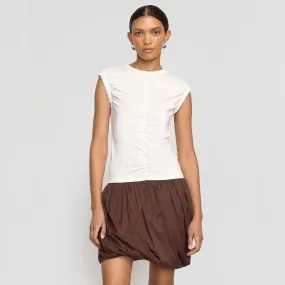 Performance Fit Lior Elasticated Cap-Sleeve Tank