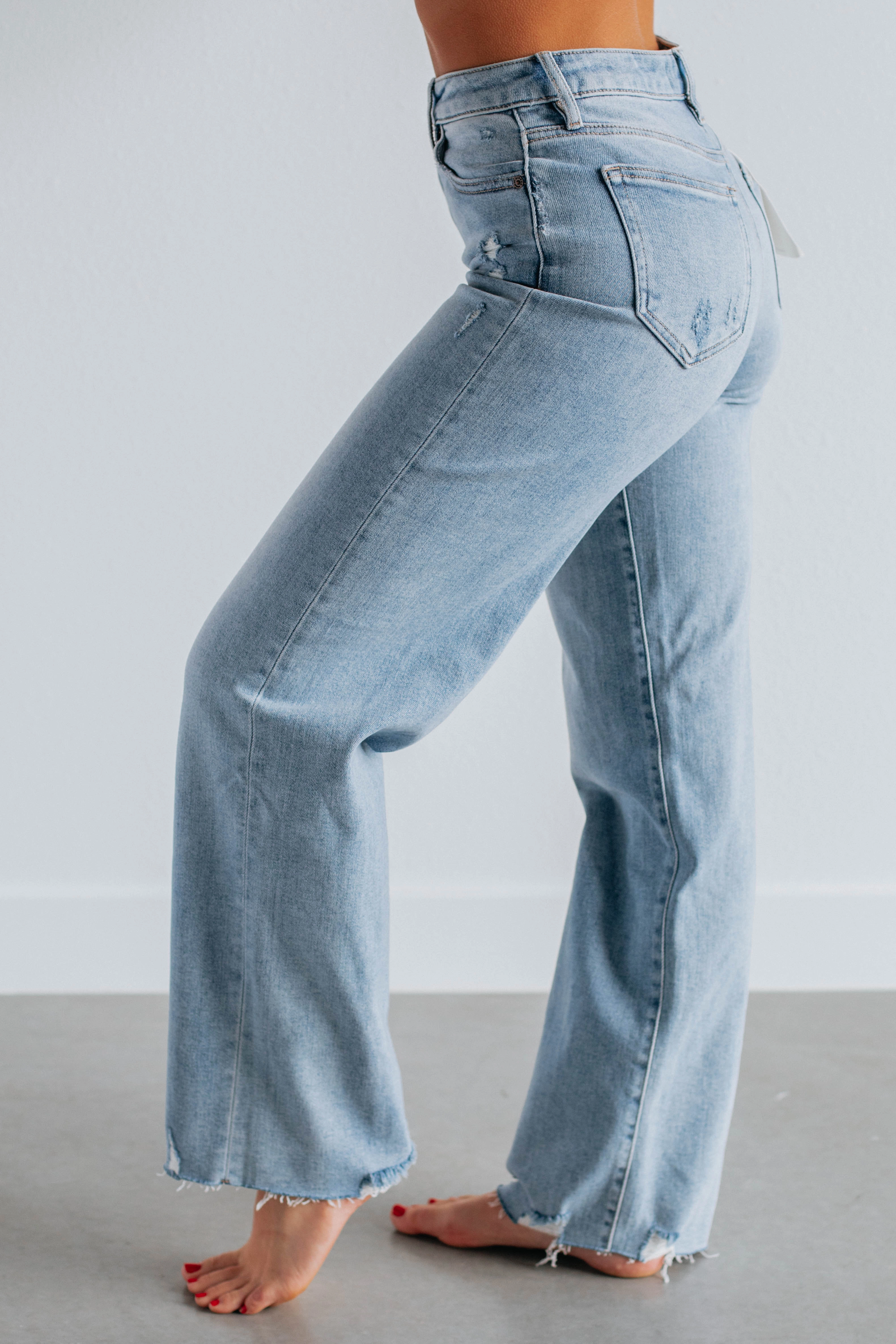 Logan Hidden Jeans - Undeniable Comfy Fit Spring Mood Office Wear Minimalist