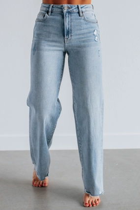 Light Washed Logan Hidden Jeans - Undeniable
