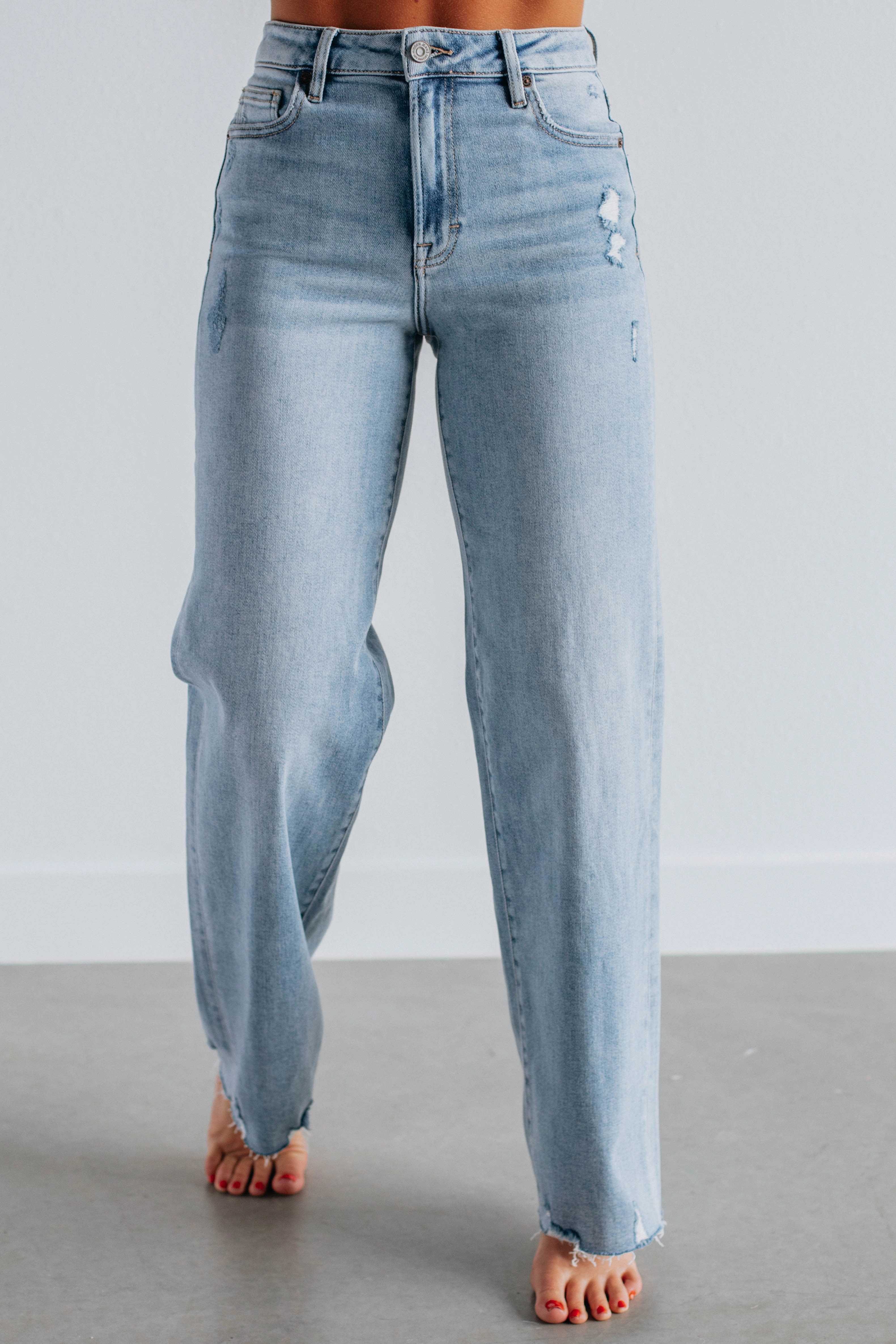 Light Washed Logan Hidden Jeans - Undeniable