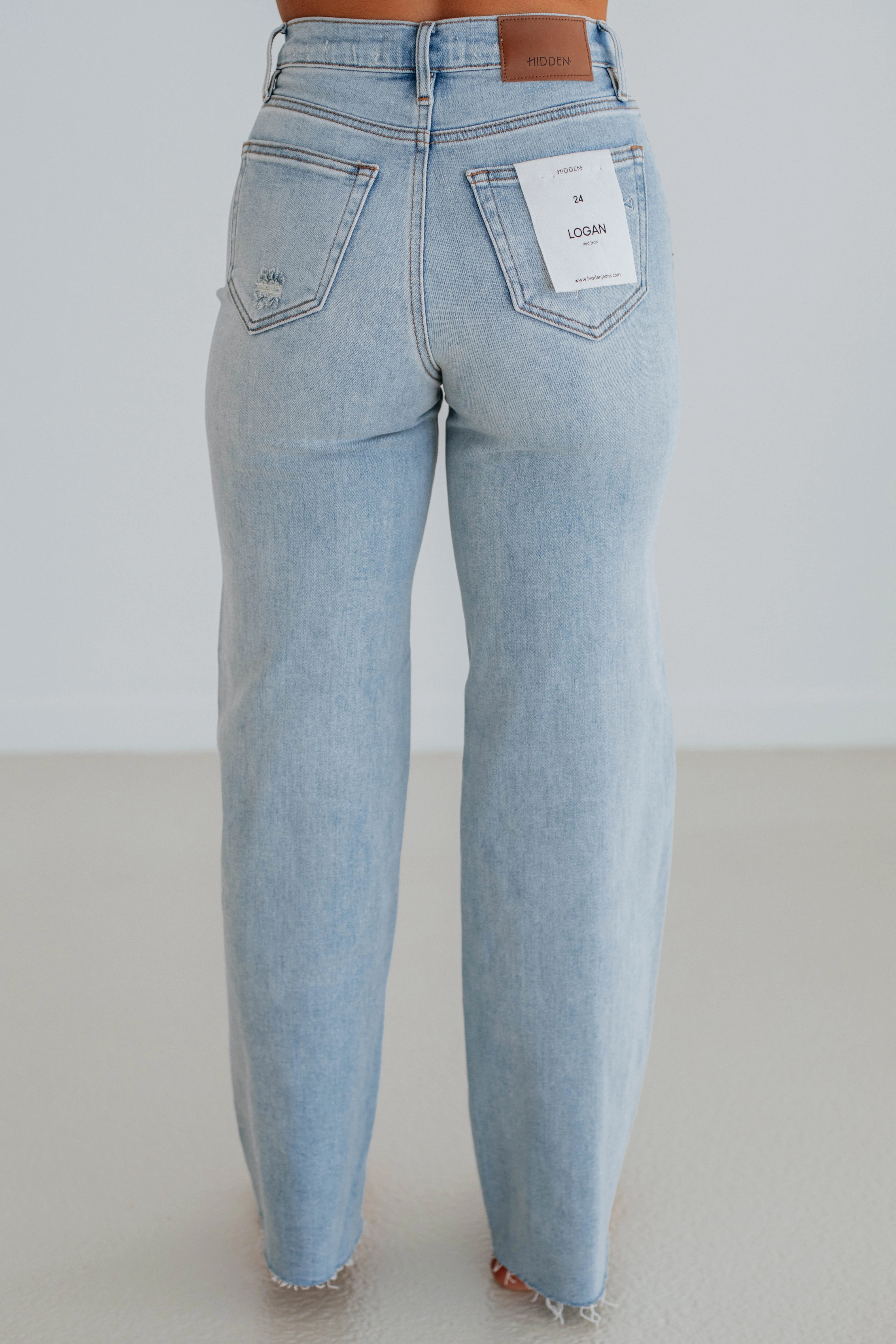 Smart Casual Athlete Fit Neutral Tones Logan Hidden Jeans - Unforgettable